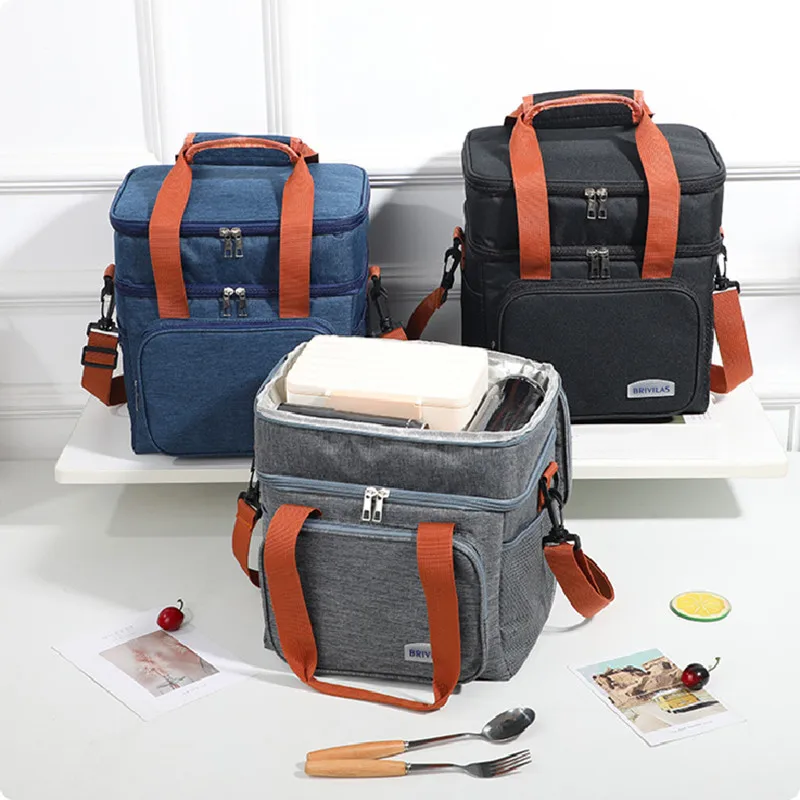 Portable Thermal Lunch Bag Picnic Food Cooler Bags Insulated Case Durable Waterproof Office Lunchbag Shoulder Strap Cooling Box
Portable Thermal Lunch Bag Picnic Food Cooler Bags Insulated Case Durable Waterproof Office Lunchbag Shoulder Strap Cooling Box