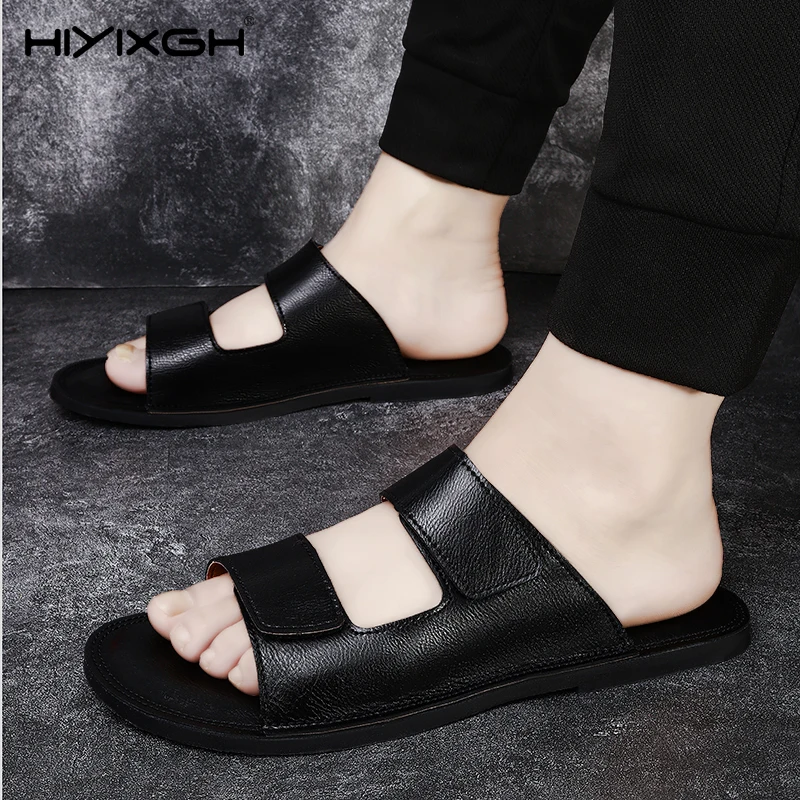2026 New Fashion Men's Outdoor Beach Sandals Adjustable Slip-on Half Slippers Water Shoes Soft Leather Summer Casual Footwear
2026 New Fashion Men's Outdoor Beach Sandals Adjustable Slip-on Half Slippers Water Shoes Soft Leather Summer Casual Footwear