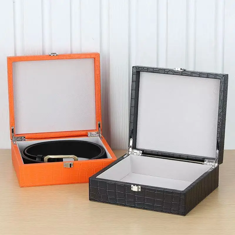 High end Gift Box PU Large Capacity Leather Case Storage Box for Belts Watches Wallets Cards etc
High end Gift Box PU Large Capacity Leather Case Storage Box for Belts Watches Wallets Cards etc