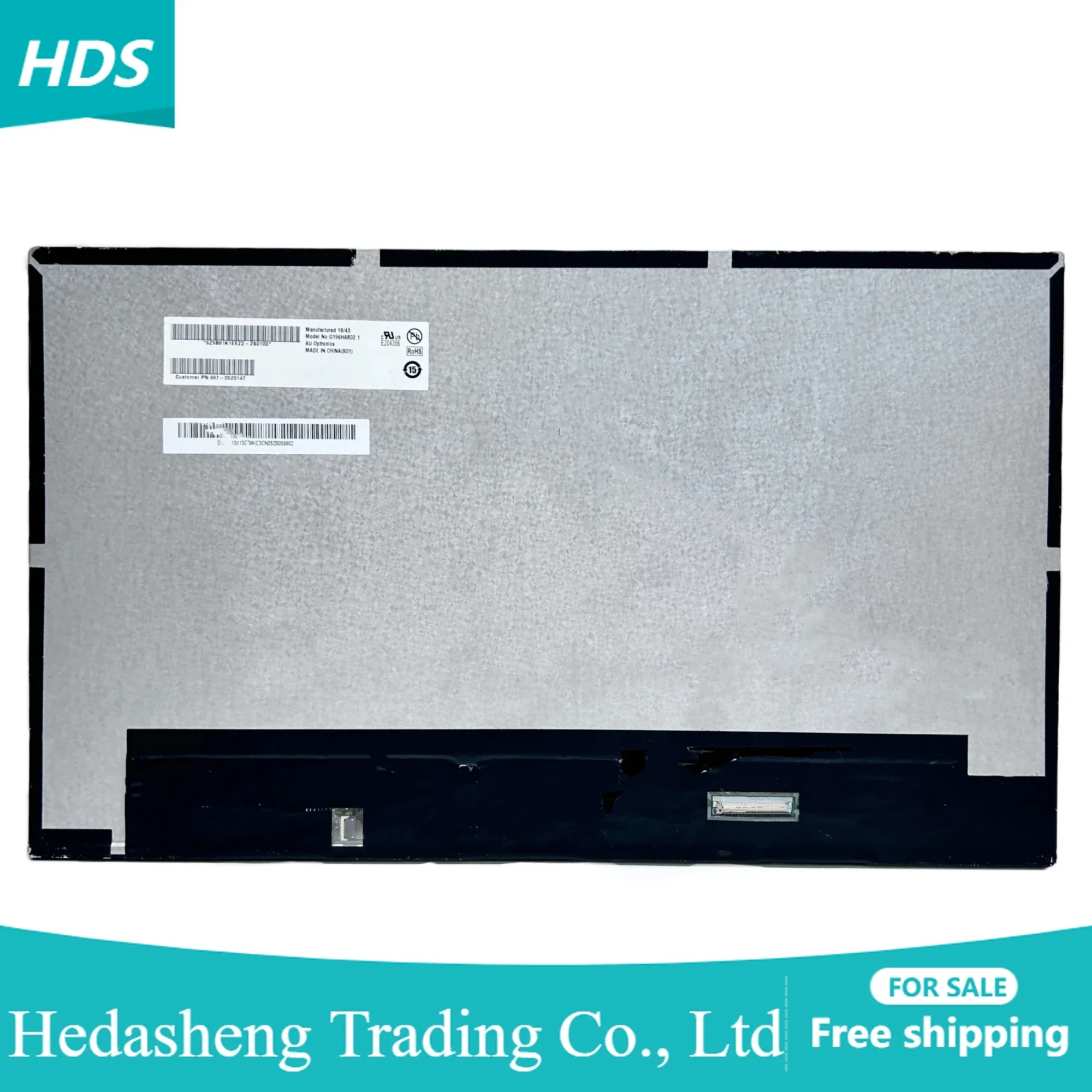 G156HAB02.1 15,6-дюймовый 1920×1080 40-контактный разъем eDP Промышленная сменная панель FHD ЖК-экран со светодиодной подсветкой
G156HAB02.1 15,6-дюймовый 1920×1080 40-контактный разъем eDP Промышленная сменная панель FHD ЖК-экран со светодиодной подсветкой