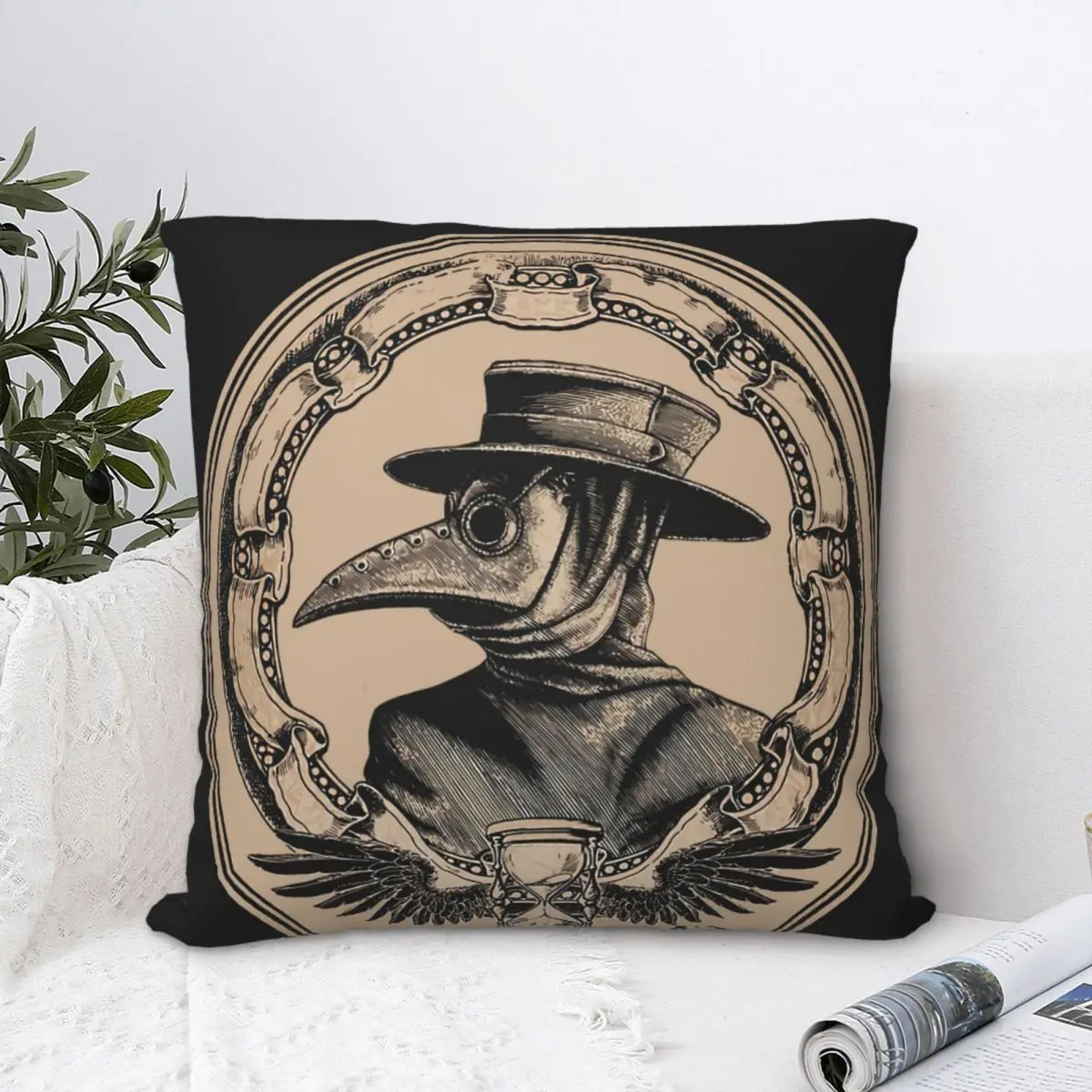 Vintage Plague Doctor Throw Pillow Case Cushion For Home Sofa Chair Decorative Hug Pillowcase
Vintage Plague Doctor Throw Pillow Case Cushion For Home Sofa Chair Decorative Hug Pillowcase