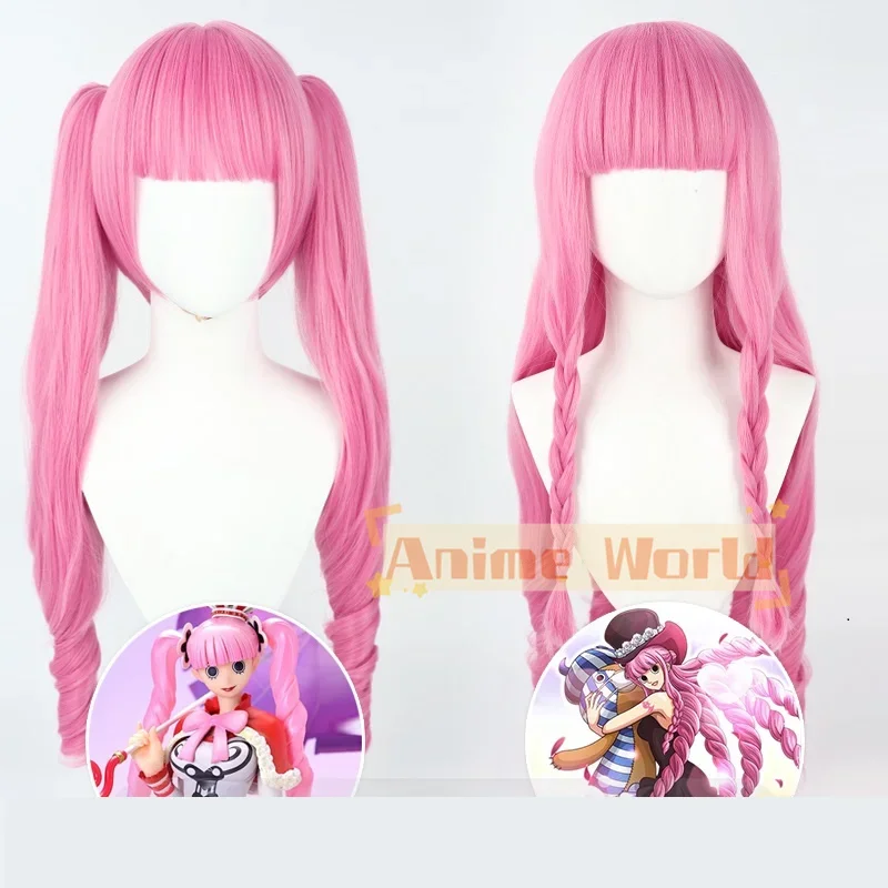 2 Styles Anime Perona Cosplay Wig 80cm Long Pink Curly Heat Resistant Synthetic Hair Halloween Party Wigs + Wig Cap
2 Styles Anime Perona Cosplay Wig 80cm Long Pink Curly Heat Resistant Synthetic Hair Halloween Party Wigs + Wig Cap