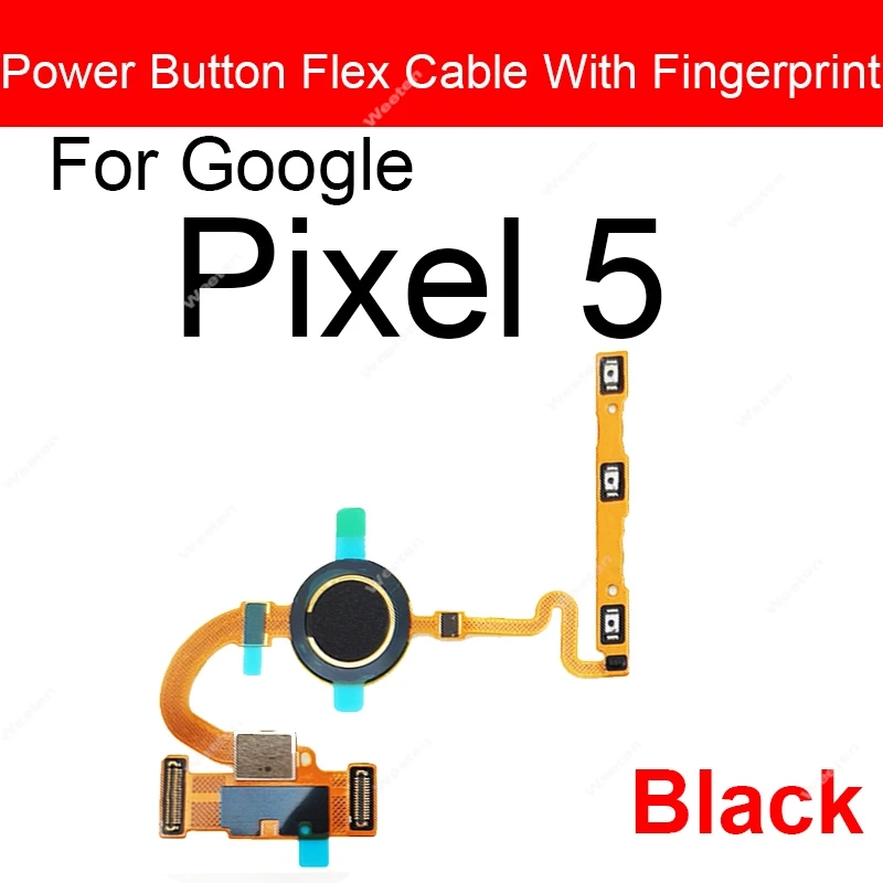 For Google Pixel 5 5A 5G Fingerprint Sensor Menu Button Flex Cable Touch Home Side Button Flex Cable Replacement Repair Parts
For Google Pixel 5 5A 5G Fingerprint Sensor Menu Button Flex Cable Touch Home Side Button Flex Cable Replacement Repair Parts