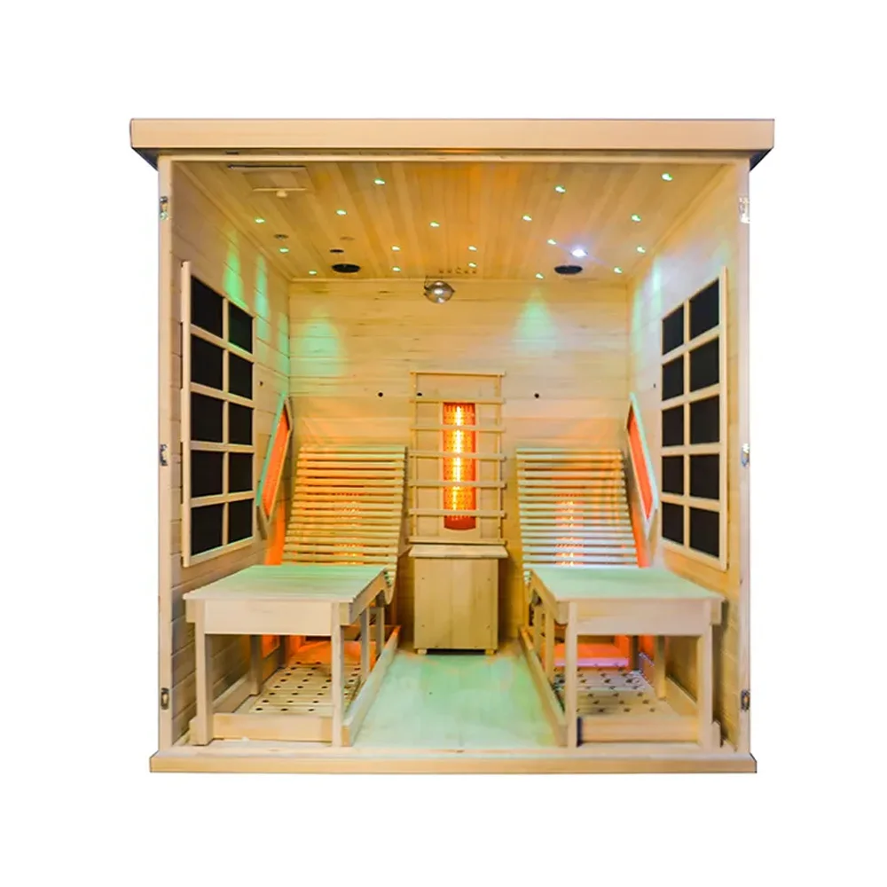 STLFSolid Wood Red Cedar / Hemlock Dry Steam Sauna Room for Stress Relief
STLFSolid Wood Red Cedar / Hemlock Dry Steam Sauna Room for Stress Relief