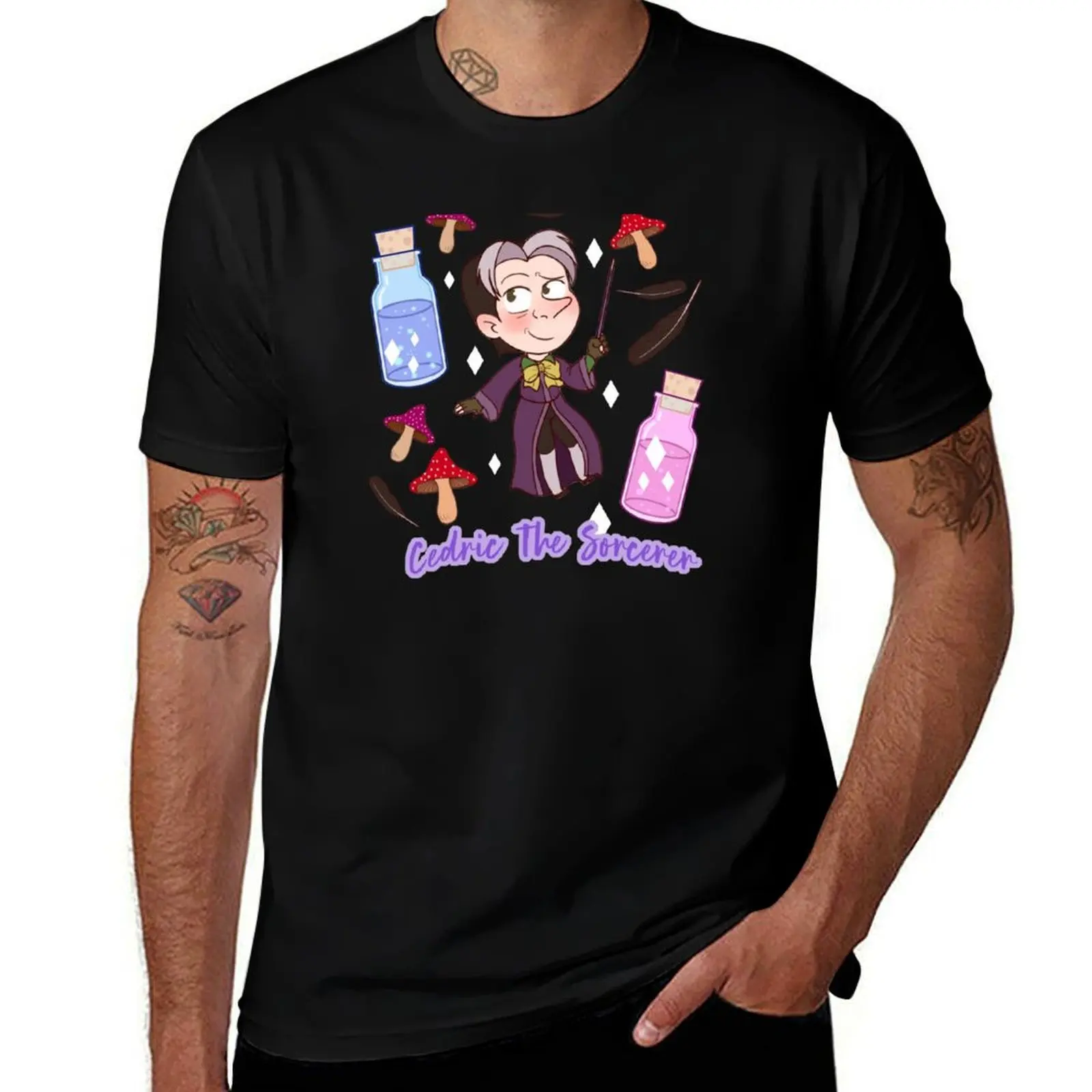 Cedric the sorcerer T-Shirt t shirt personalised man t shirts high quality luxury brand t shirt man luxury T-shirt
Cedric the sorcerer T-Shirt t shirt personalised man t shirts high quality luxury brand t shirt man luxury T-shirt