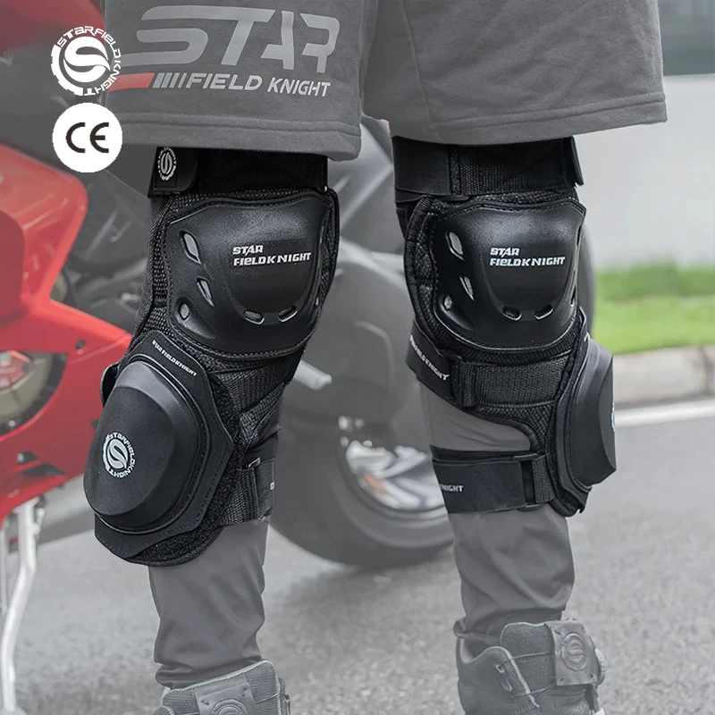 Star Field Knight Black Cycling Motorcycle Knee Pads A Pair Grinding Bag Slider Anti Fall Knee Pad SKR-902 Motorcycle Parts
Star Field Knight Black Cycling Motorcycle Knee Pads A Pair Grinding Bag Slider Anti Fall Knee Pad SKR-902 Motorcycle Parts