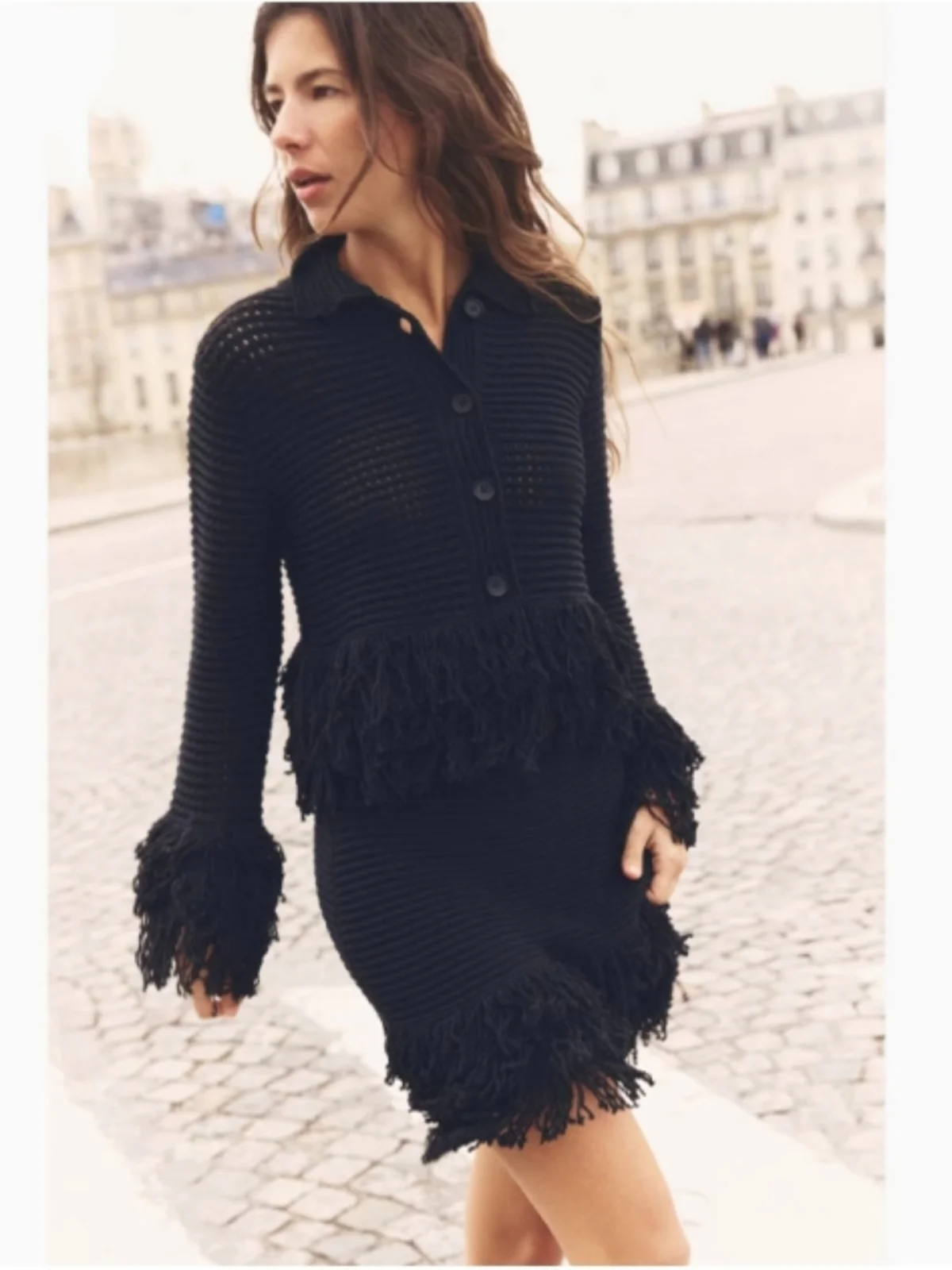 Autumn Winter Knitted Jaet High Waist Tassel Decorated Plaid Skirt Spring New Arrival Women's Faion A-Line Skirt
Autumn Winter Knitted Jaet High Waist Tassel Decorated Plaid Skirt Spring New Arrival Women's Faion A-Line Skirt