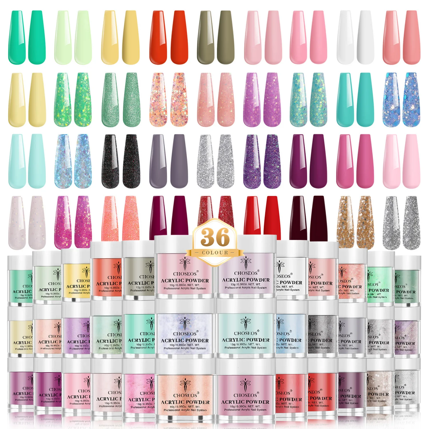 36 pieces of nude nail acrylic powder set for all seasons, brown neutral nail acrylic powder suitable for 3D acrylic nail carvin
36 pieces of nude nail acrylic powder set for all seasons, brown neutral nail acrylic powder suitable for 3D acrylic nail carvin