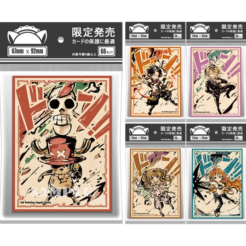 60 шт./компл. цельный чехол для флэш-карты Nami Sanji Charlotte Pudding PTCG, коллекция аниме, защитный чехол для карты, подарок 67*92 мм
60 шт./компл. цельный чехол для флэш-карты Nami Sanji Charlotte Pudding PTCG, коллекция аниме, защитный чехол для карты, подарок 67*92 мм