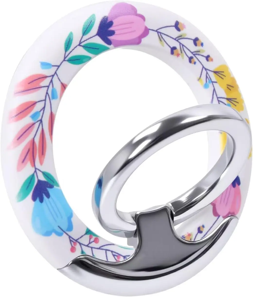 Magnetic Phone Ring Grip Stand for MagSafe, Super Strong 4Lbs, Twinkle Diamond Design, Compatible with iPhone 17-12 Pro Max Plus, Enchanted Floral
Magnetic Phone Ring Grip Stand for MagSafe, Super Strong 4Lbs, Twinkle Diamond Design, Compatible with iPhone 17-12 Pro Max Plus, Enchanted Floral
