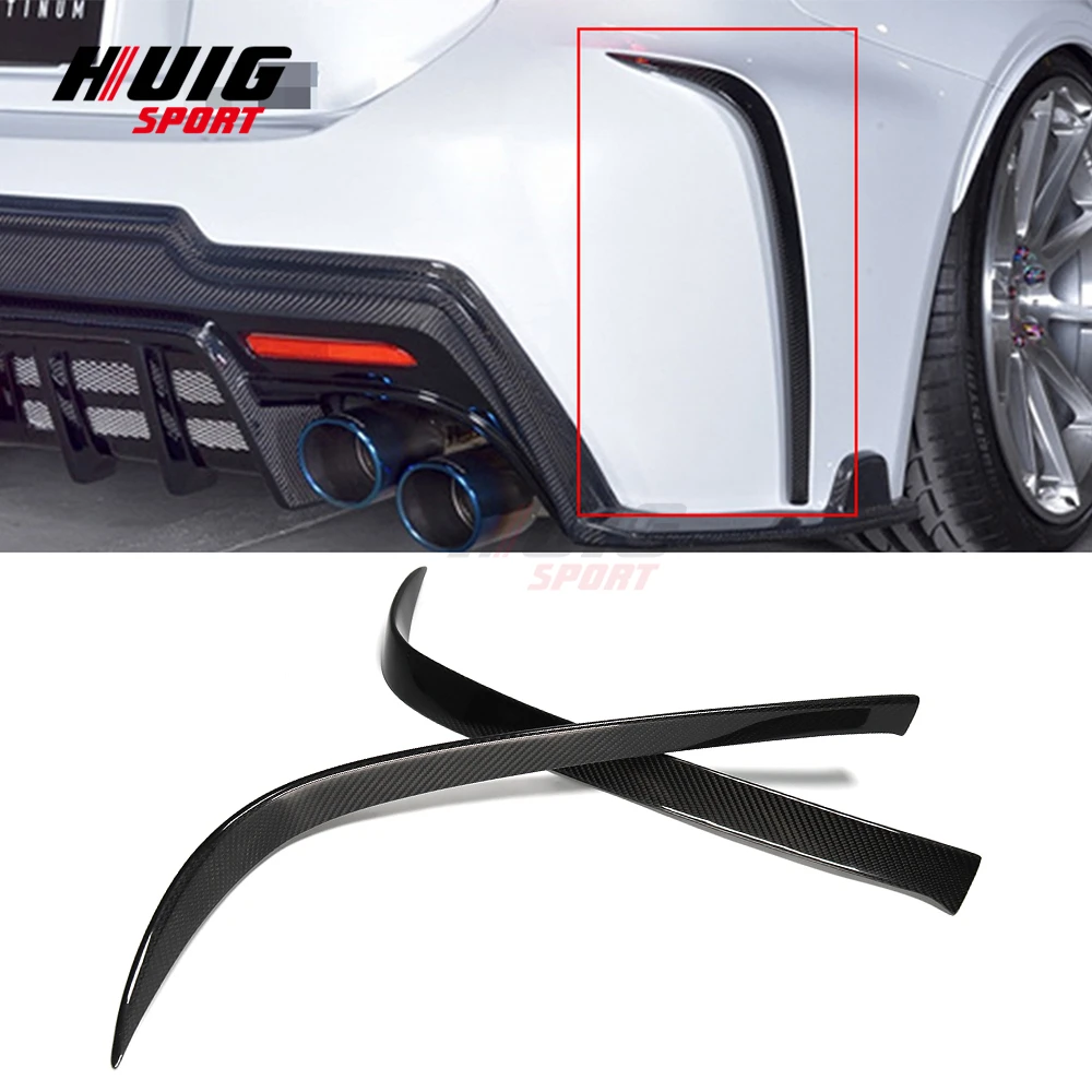 2pcs Real Carbon Fiber Car Rear Bumper Spoiler Air Vent Outlet Cover Sticker Trim Accessories For Lexus RC F USC10 ART 2014-2018
2pcs Real Carbon Fiber Car Rear Bumper Spoiler Air Vent Outlet Cover Sticker Trim Accessories For Lexus RC F USC10 ART 2014-2018