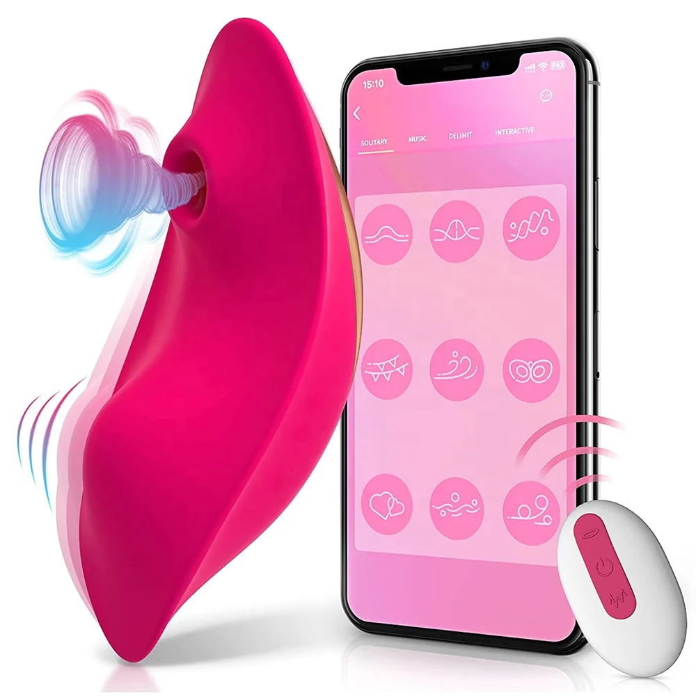 APP Remote Control Vibrator Wearable Vibrating Panties Clitoral Nipple Stimulator Sucking Panty Vibrator Butterfly Sex Toys
APP Remote Control Vibrator Wearable Vibrating Panties Clitoral Nipple Stimulator Sucking Panty Vibrator Butterfly Sex Toys
