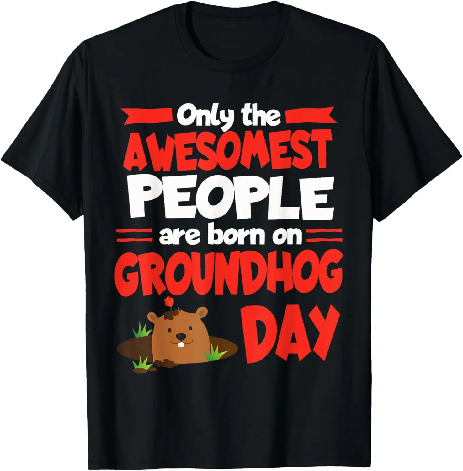 Fashion style - Groundhog Day Birthday Funny Gag Gift Men Women Son Daughter T-Shirt
Fashion style - Groundhog Day Birthday Funny Gag Gift Men Women Son Daughter T-Shirt