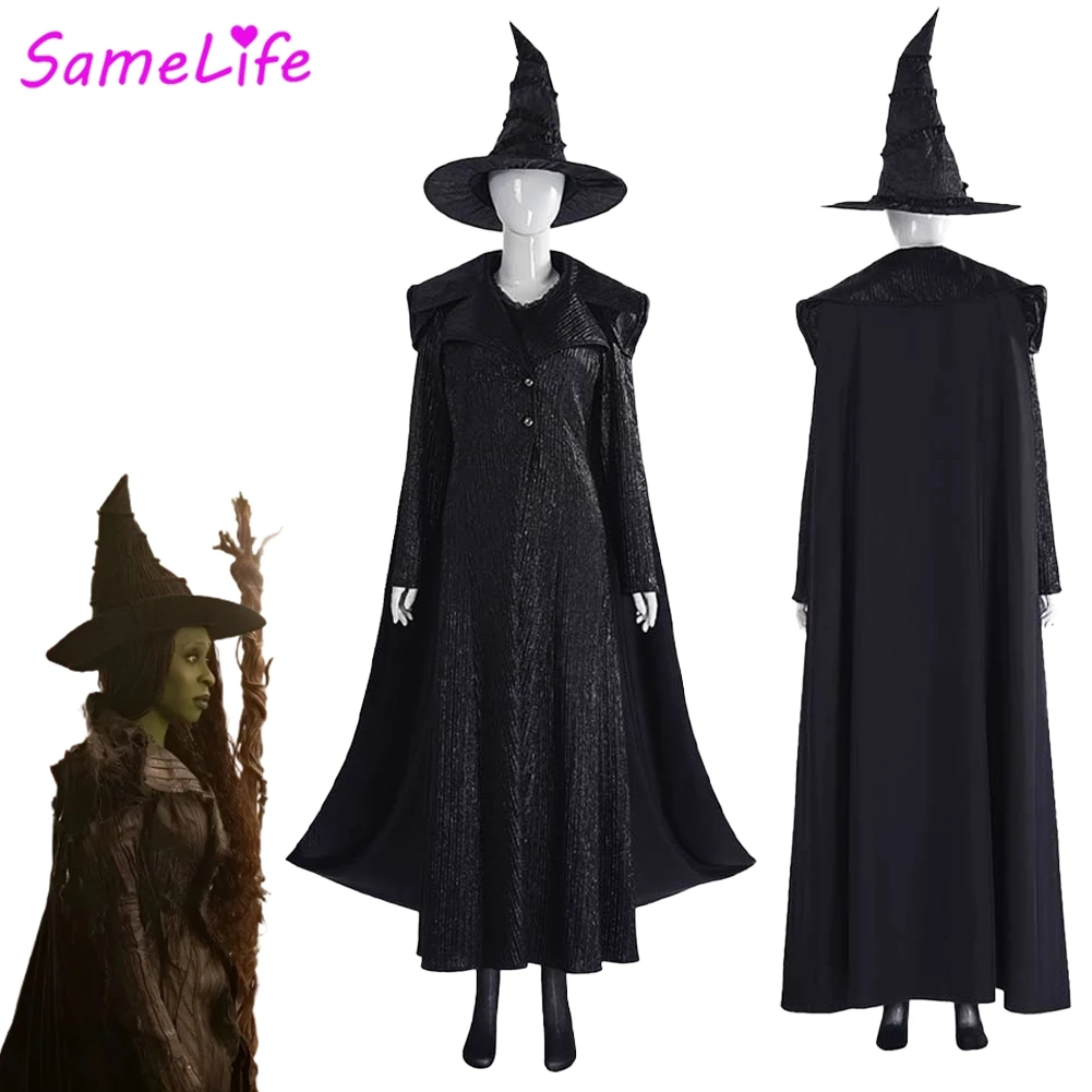 Викид 2 Ведьма Эльфаба Косплей Фэнтези Черный Плащ Костюмы 2025 Костюм Фильма Маскировка Хэллоуин Взрослые Женщины Ролевая Игра Вечеринка Наряд
Викид 2 Ведьма Эльфаба Косплей Фэнтези Черный Плащ Костюмы 2025 Костюм Фильма Маскировка Хэллоуин Взрослые Женщины Ролевая Игра Вечеринка Наряд