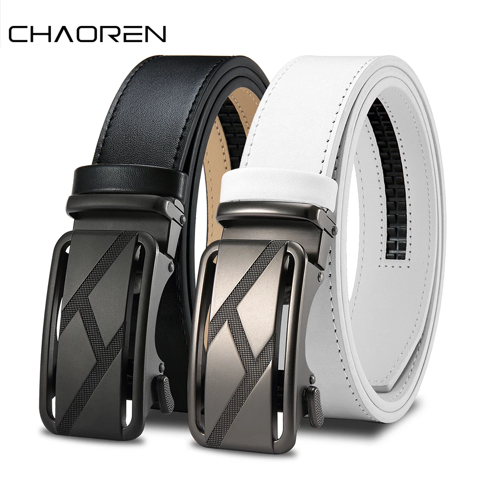 Брендовые кожаные ремни CHAOREN для мужчин, 105-135 см, автоматический ремень с храповым механизмом, ремни высшего качества, роскошные мужские ремни
Брендовые кожаные ремни CHAOREN для мужчин, 105-135 см, автоматический ремень с храповым механизмом, ремни высшего качества, роскошные мужские ремни