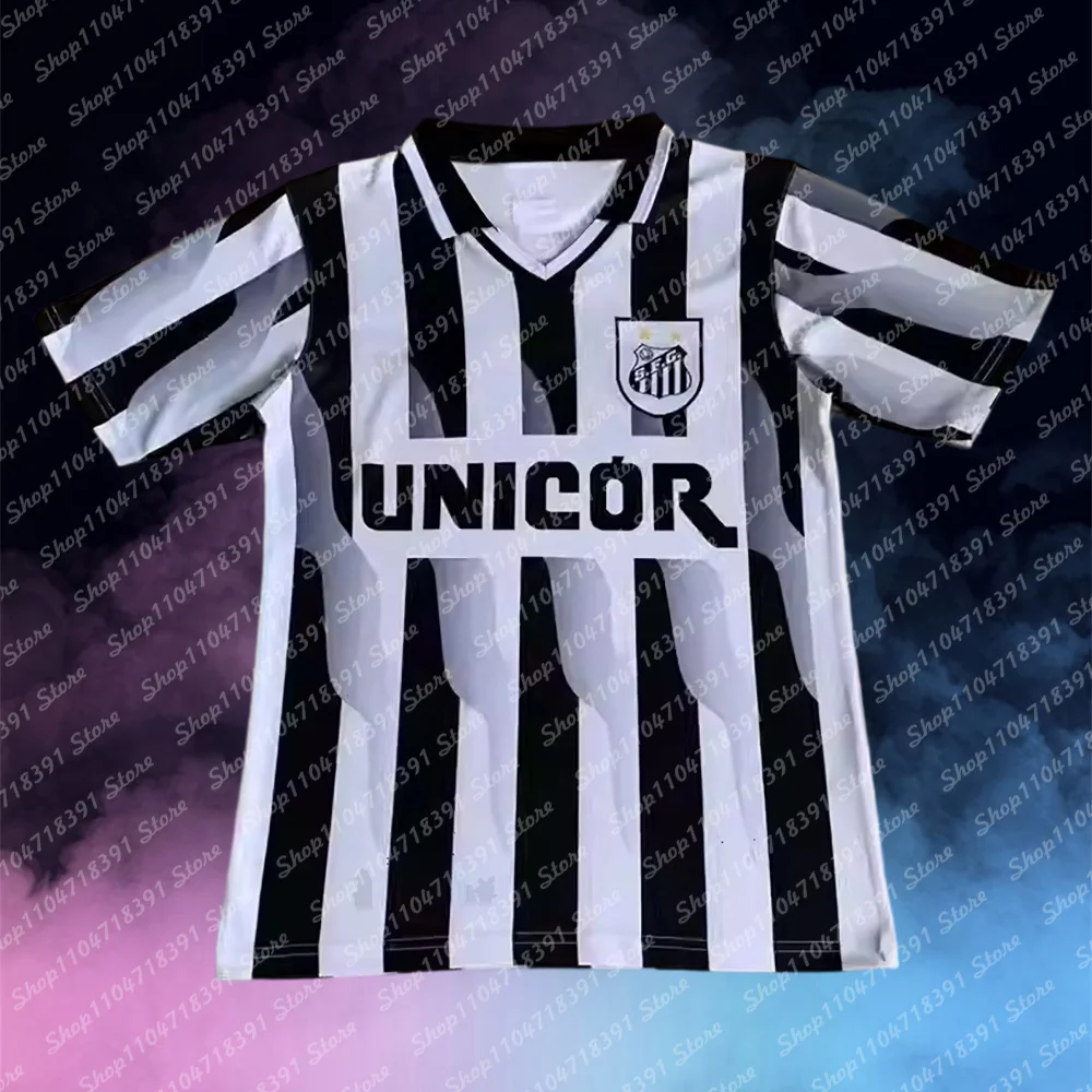Adult Kids Football Vintage Jersey Summer Soccer Training SANTOS 1998 Sports Tops Oversized T Shirt Fashion Men's Clothing
Adult Kids Football Vintage Jersey Summer Soccer Training SANTOS 1998 Sports Tops Oversized T Shirt Fashion Men's Clothing