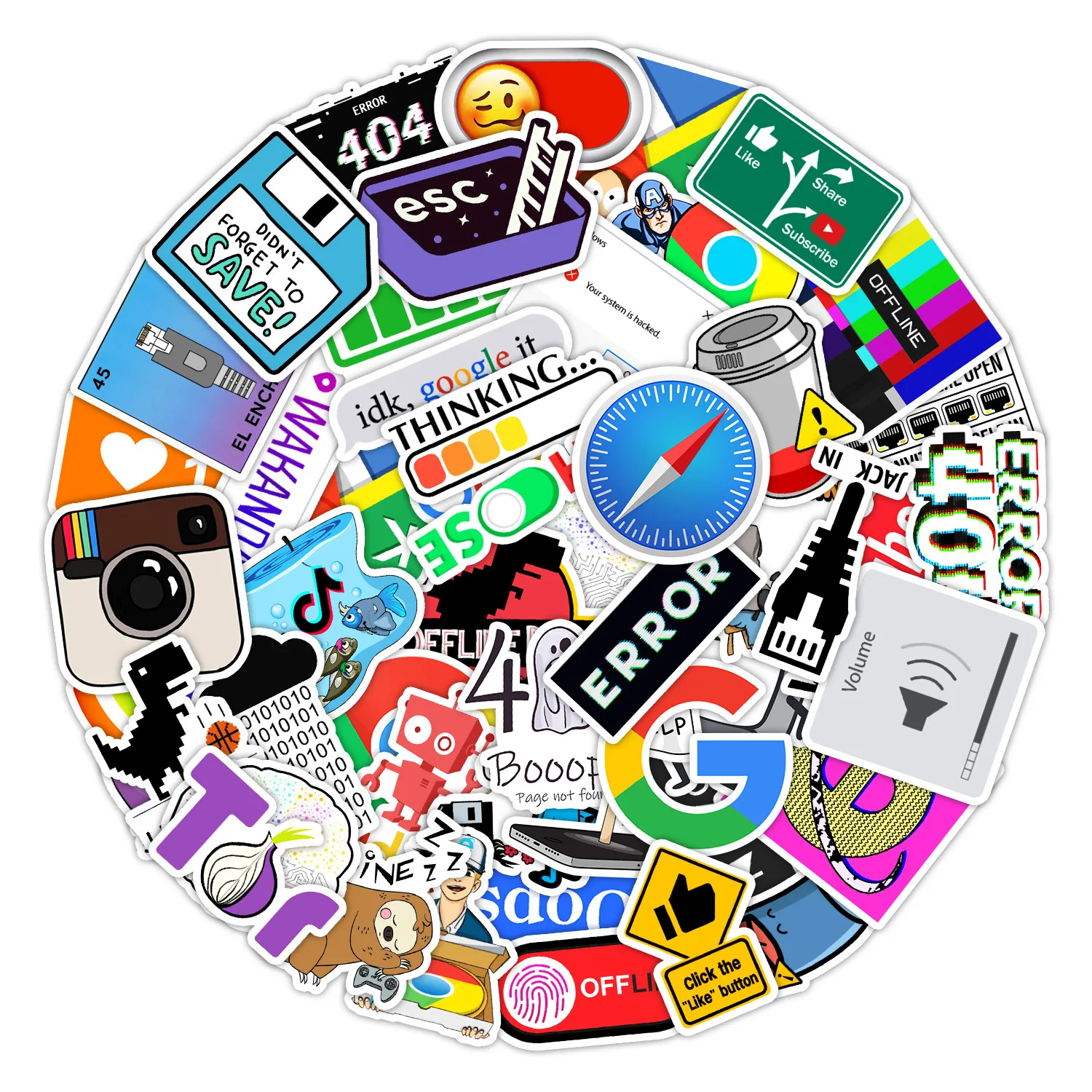 50PCS Cartoon Programmer Java Stickers Internet Geek Programming Graffiti Sticker DIY Phone Fridge Diary Cool Vinyl Decals Gifts
50PCS Cartoon Programmer Java Stickers Internet Geek Programming Graffiti Sticker DIY Phone Fridge Diary Cool Vinyl Decals Gifts