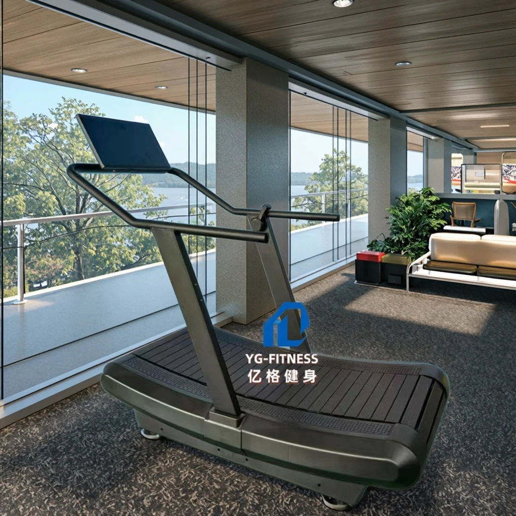 Curved Treadmill for Walking and Running Commercial Use Professional Running Machine High Quality Fitness Gym Equipment
Curved Treadmill for Walking and Running Commercial Use Professional Running Machine High Quality Fitness Gym Equipment