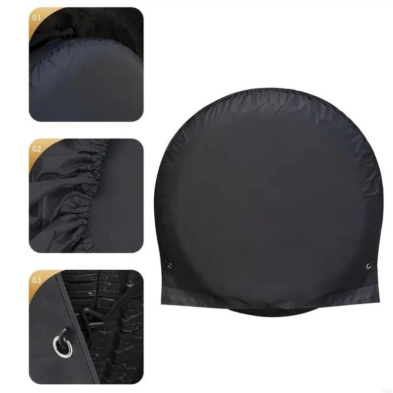 Y5GF Car Tire Protector Easy Installation Spare Wheel Cover 65cm Diameter Versatile Tire Storage Bag for Long Term Storage
Y5GF Car Tire Protector Easy Installation Spare Wheel Cover 65cm Diameter Versatile Tire Storage Bag for Long Term Storage