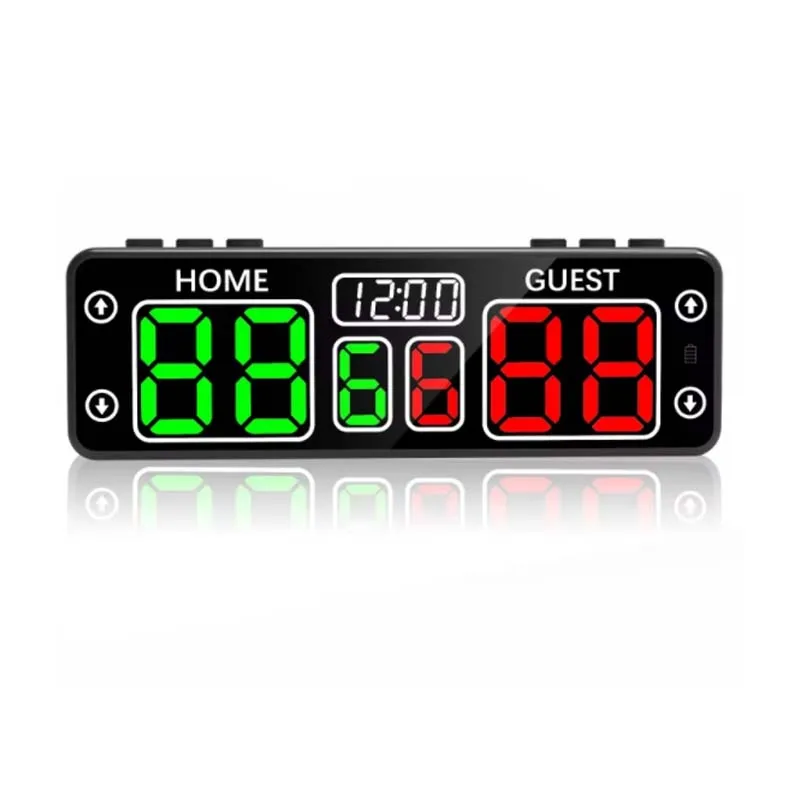 Rechargeable New Table Tennis Electronic Scoring Board Magnetic Button Control for All Kind of Ball Games Counters
Rechargeable New Table Tennis Electronic Scoring Board Magnetic Button Control for All Kind of Ball Games Counters