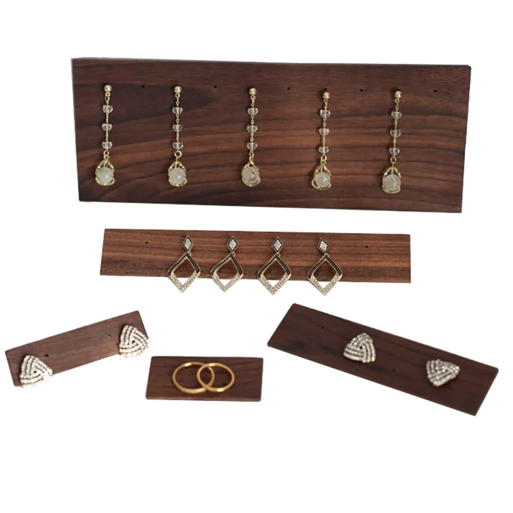 Needle Earrings Jewelry Storage Board Solid Wood Sutd Display Stand Black Walnut Wood Piercing Jewllery Display Organizer Rack
Needle Earrings Jewelry Storage Board Solid Wood Sutd Display Stand Black Walnut Wood Piercing Jewllery Display Organizer Rack