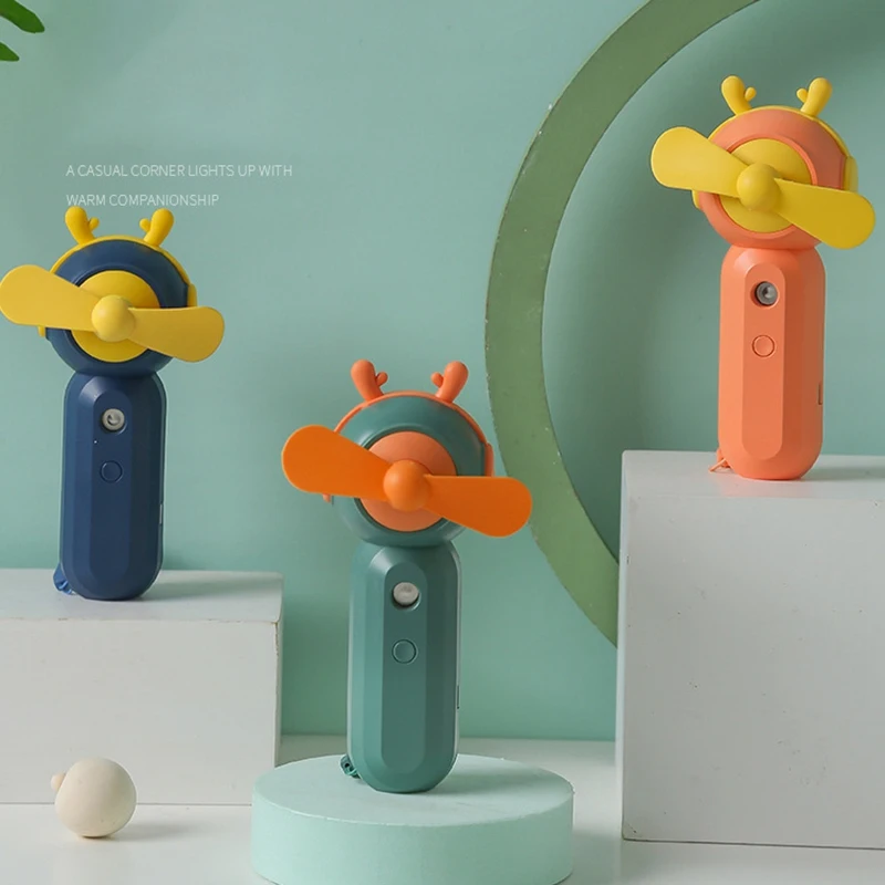 AT44-Summer Spray Small Fan Rechargeable Water Replenishment Convenient Handheld Fan Small Deer Space Mini Humidifier Fan
AT44-Summer Spray Small Fan Rechargeable Water Replenishment Convenient Handheld Fan Small Deer Space Mini Humidifier Fan