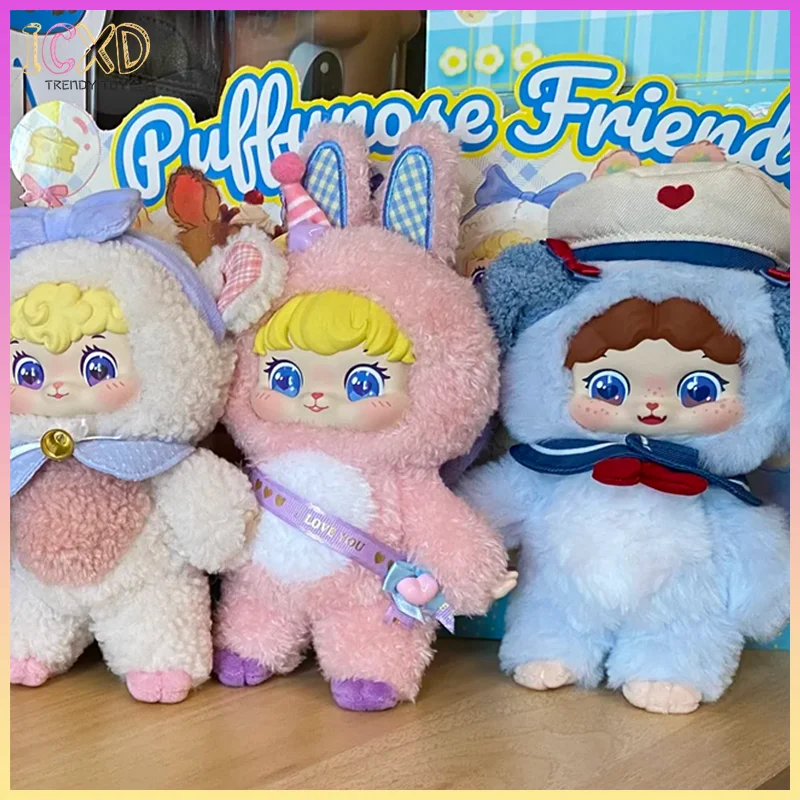 Genuine Puffynose Friends Friend Memo Series Blind Box Vinyl Plush Design Plush Toy Trendy Keychain Backpack Pendant And Gift
Genuine Puffynose Friends Friend Memo Series Blind Box Vinyl Plush Design Plush Toy Trendy Keychain Backpack Pendant And Gift