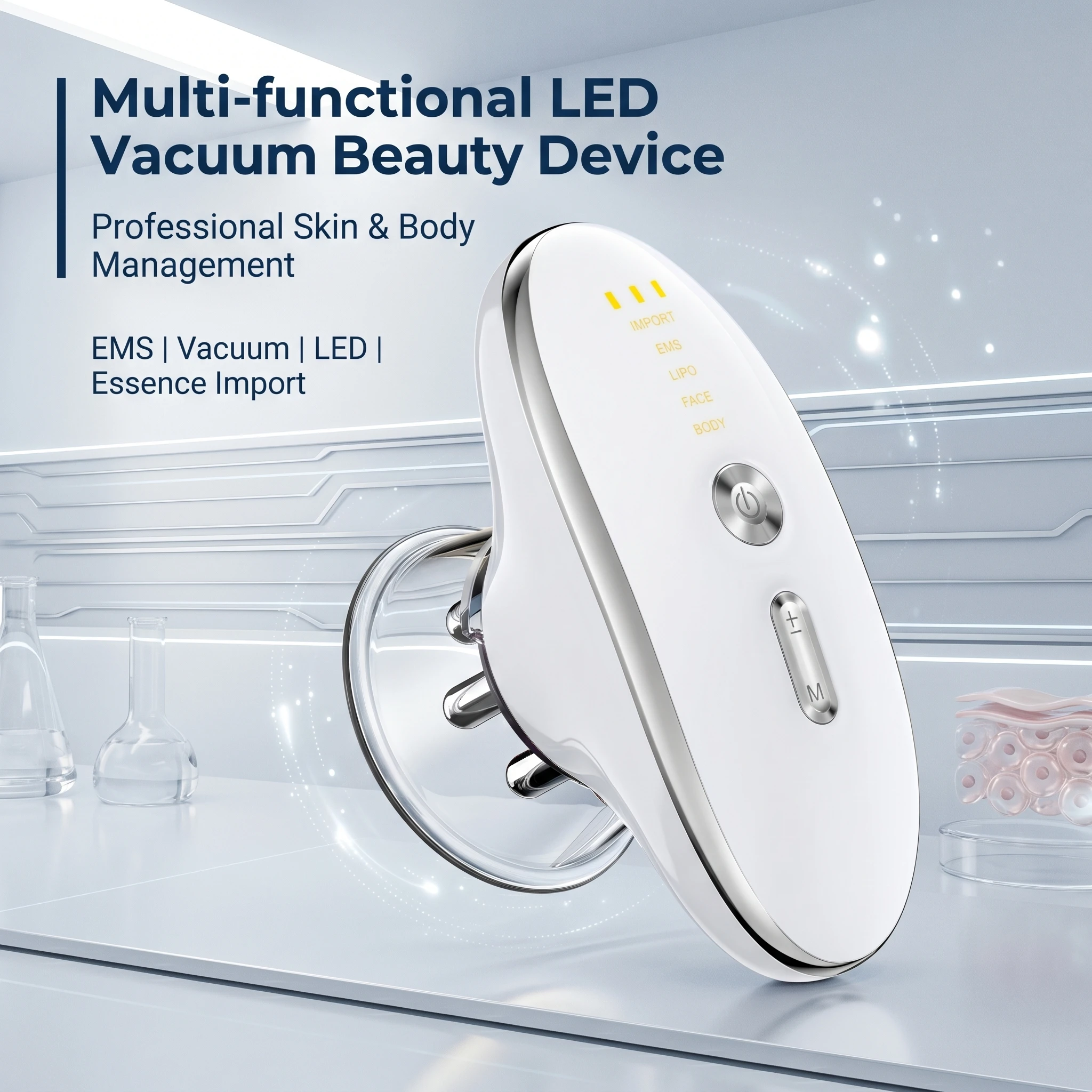 Cordless Body Sculpting Machine Lymphatic Drainage Massager Anti Cellulite Massage Tool & Skin Tightening for Face Arm Leg Waist
Cordless Body Sculpting Machine Lymphatic Drainage Massager Anti Cellulite Massage Tool & Skin Tightening for Face Arm Leg Waist