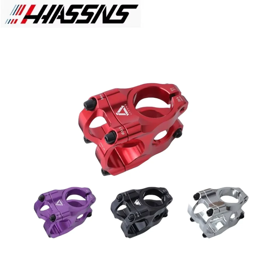 HASSNS MTB Stem AM/FR/DH Ultra-Light Hollow CNC Riser Bar Downhill Off-Road High Strength Forged Alloy 31.8mm Clamp
HASSNS MTB Stem AM/FR/DH Ultra-Light Hollow CNC Riser Bar Downhill Off-Road High Strength Forged Alloy 31.8mm Clamp