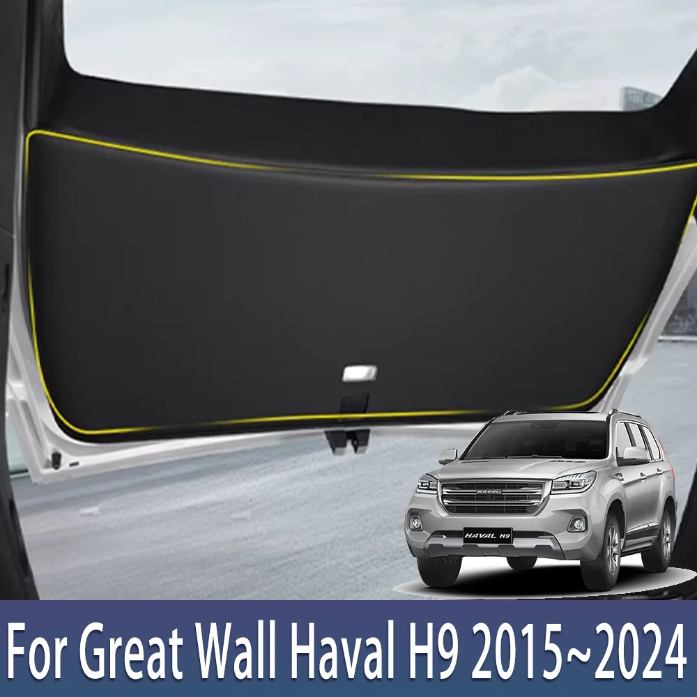 Защитные накладки на заднюю дверь багажника для Great Wall Haval H9 2015~2024 MK1, защита от грязи, аксессуары для авто
Защитные накладки на заднюю дверь багажника для Great Wall Haval H9 2015~2024 MK1, защита от грязи, аксессуары для авто