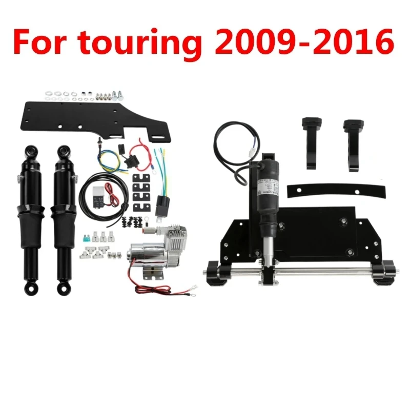 Motorcycle Rear Air Ride Suspension Electric Center Stand For Harley Touring Electra Road Street Glide 2009-2016/2017-2023
Motorcycle Rear Air Ride Suspension Electric Center Stand For Harley Touring Electra Road Street Glide 2009-2016/2017-2023