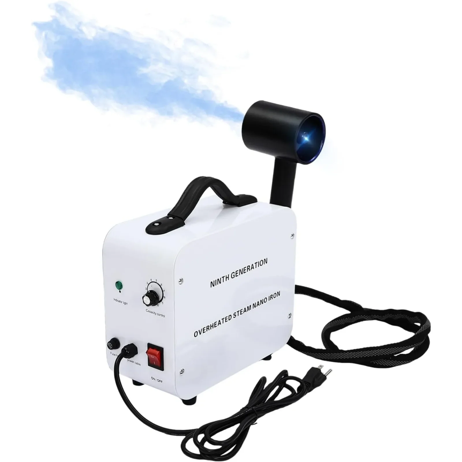 Nano Hair Steamer,Multifunctional Atomizer Spa Salon Device,Warming Effect Hair Salon Spray Humidifier Tool for Hair Care
Nano Hair Steamer,Multifunctional Atomizer Spa Salon Device,Warming Effect Hair Salon Spray Humidifier Tool for Hair Care