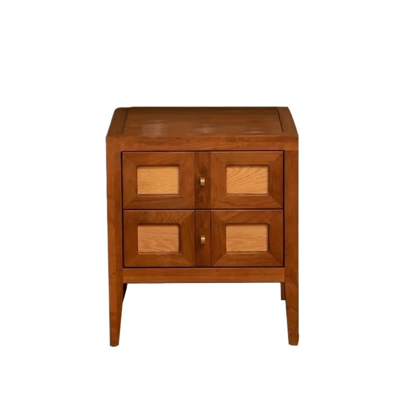 French retro bedside table, master bedroom bedside storage small cabinet combination
French retro bedside table, master bedroom bedside storage small cabinet combination