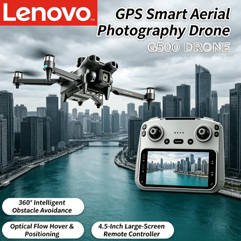 Lenovo G500 Drone With Screen Obstacle Avoidance Optical Flow Homing Dual WiFi Foldable Aerial Photography RC Quadcopter
Lenovo G500 Drone With Screen Obstacle Avoidance Optical Flow Homing Dual WiFi Foldable Aerial Photography RC Quadcopter