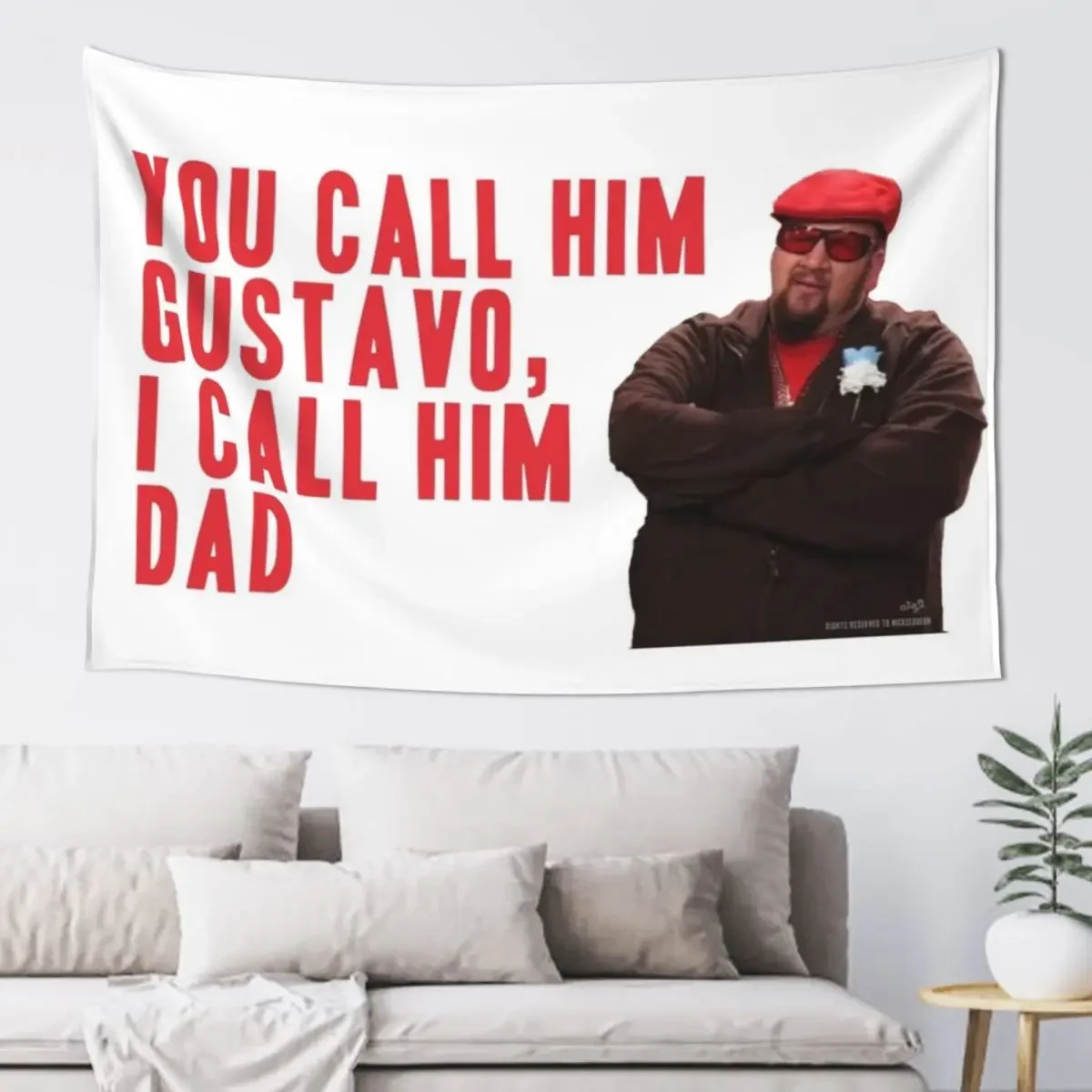 You Call Him Gustavo, I Call Him Dad Tapestry Decoration Room Luxury Living Room Decoration Home Decorating Mushroom Tapestry
You Call Him Gustavo, I Call Him Dad Tapestry Decoration Room Luxury Living Room Decoration Home Decorating Mushroom Tapestry