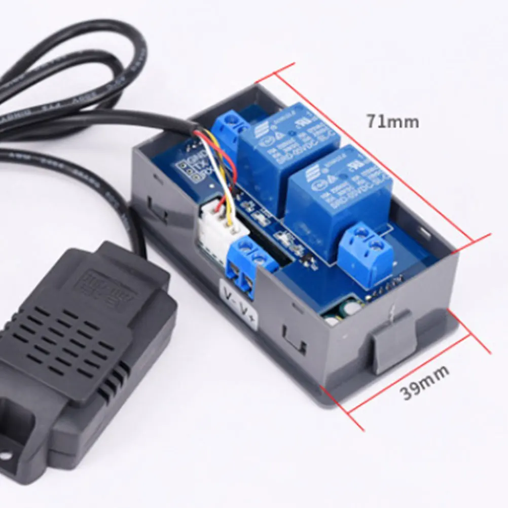 Digital Temperature Humidity Controller Module Constant Thermostat High Precision Control Switch Wide Range Sensor Hygrometer
Digital Temperature Humidity Controller Module Constant Thermostat High Precision Control Switch Wide Range Sensor Hygrometer