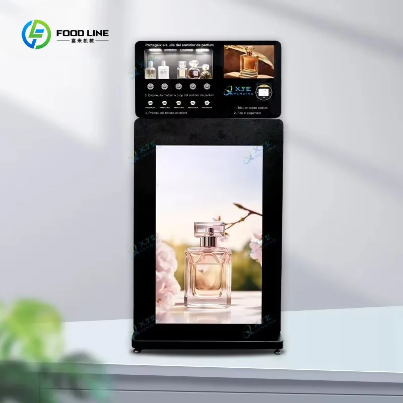 Интеллектуальный небольшой торговый автомат для духов, тестер образцов, диспенсер, автоматический спрей, самостоятельная подача аромата, киоск 2025
Интеллектуальный небольшой торговый автомат для духов, тестер образцов, диспенсер, автоматический спрей, самостоятельная подача аромата, киоск 2025