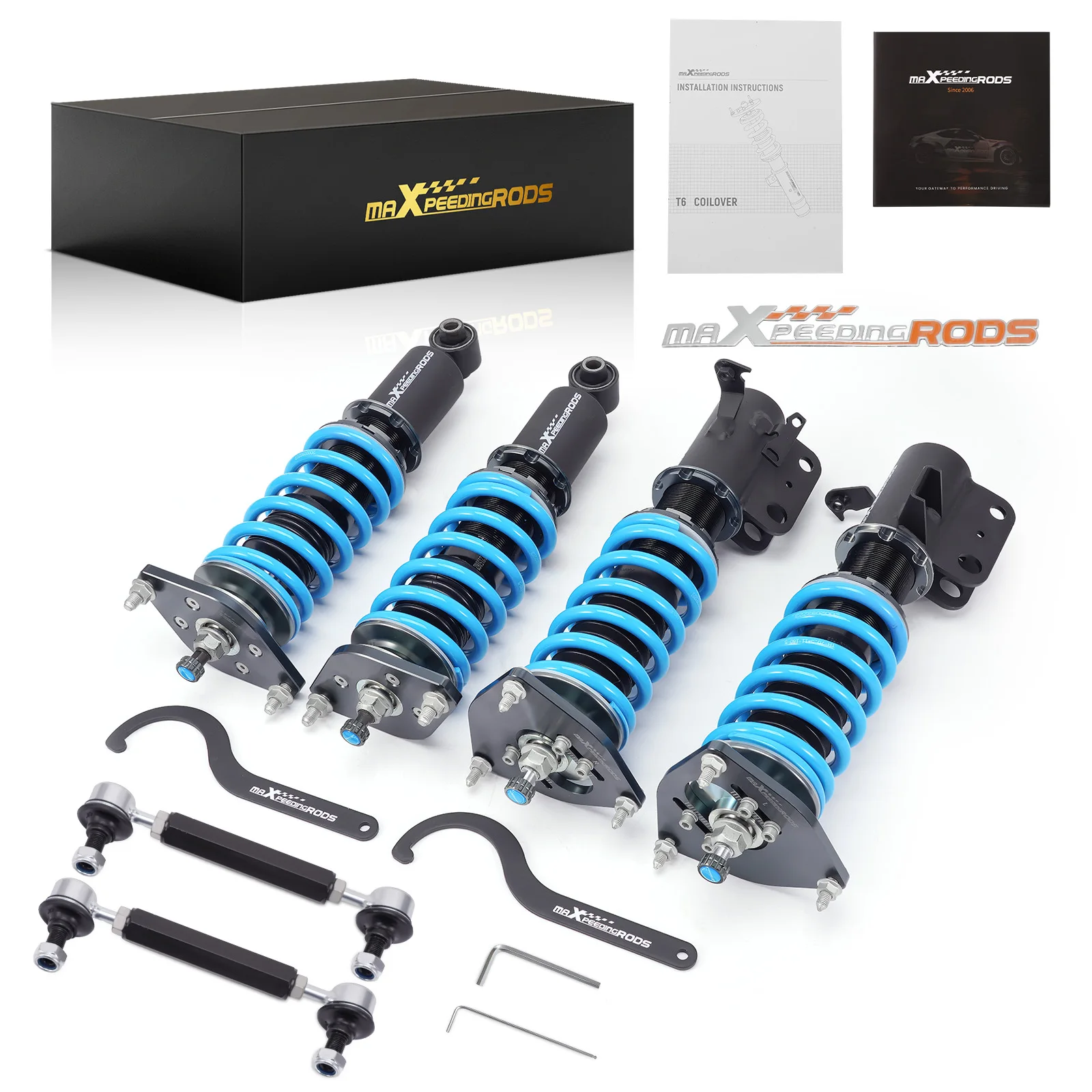 Комплект для занижения подвески MaXpeedingrods T6 для Subaru BRZ / Toyota GR86 2022+
Комплект для занижения подвески MaXpeedingrods T6 для Subaru BRZ / Toyota GR86 2022+