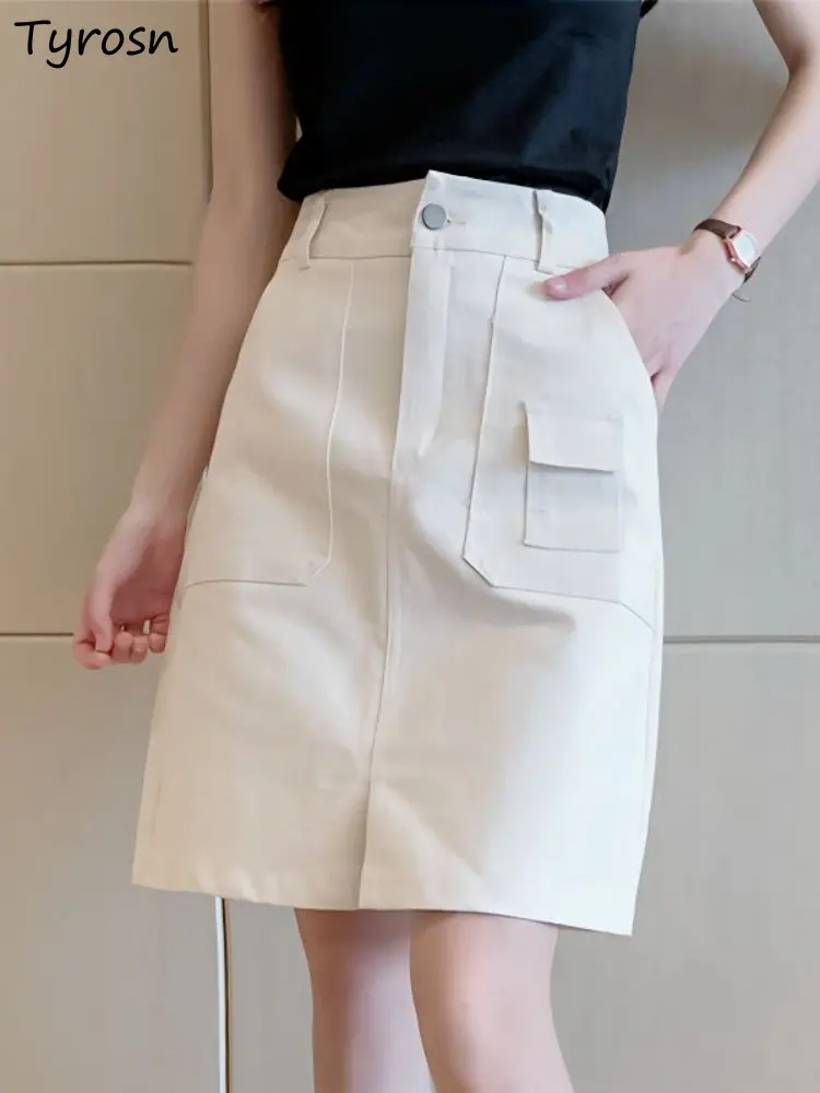 Skirts Women Denim Fashion Solid Design All-match High Waist Summer Leisure Elegant Daily A-line Simple Mini Slit Korean Style
Skirts Women Denim Fashion Solid Design All-match High Waist Summer Leisure Elegant Daily A-line Simple Mini Slit Korean Style