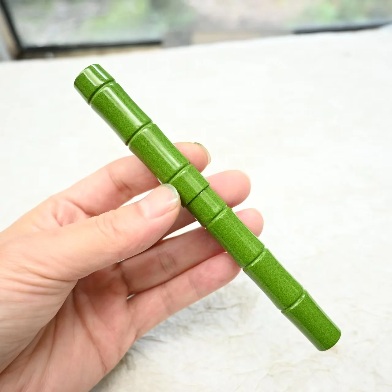 Hand Made Bamboo Leaves Ebonite Cumberland Hard Rubber NO.6 BOCK EF/F/M Fountain Pen Business Writing Stationery Student Gift
Hand Made Bamboo Leaves Ebonite Cumberland Hard Rubber NO.6 BOCK EF/F/M Fountain Pen Business Writing Stationery Student Gift