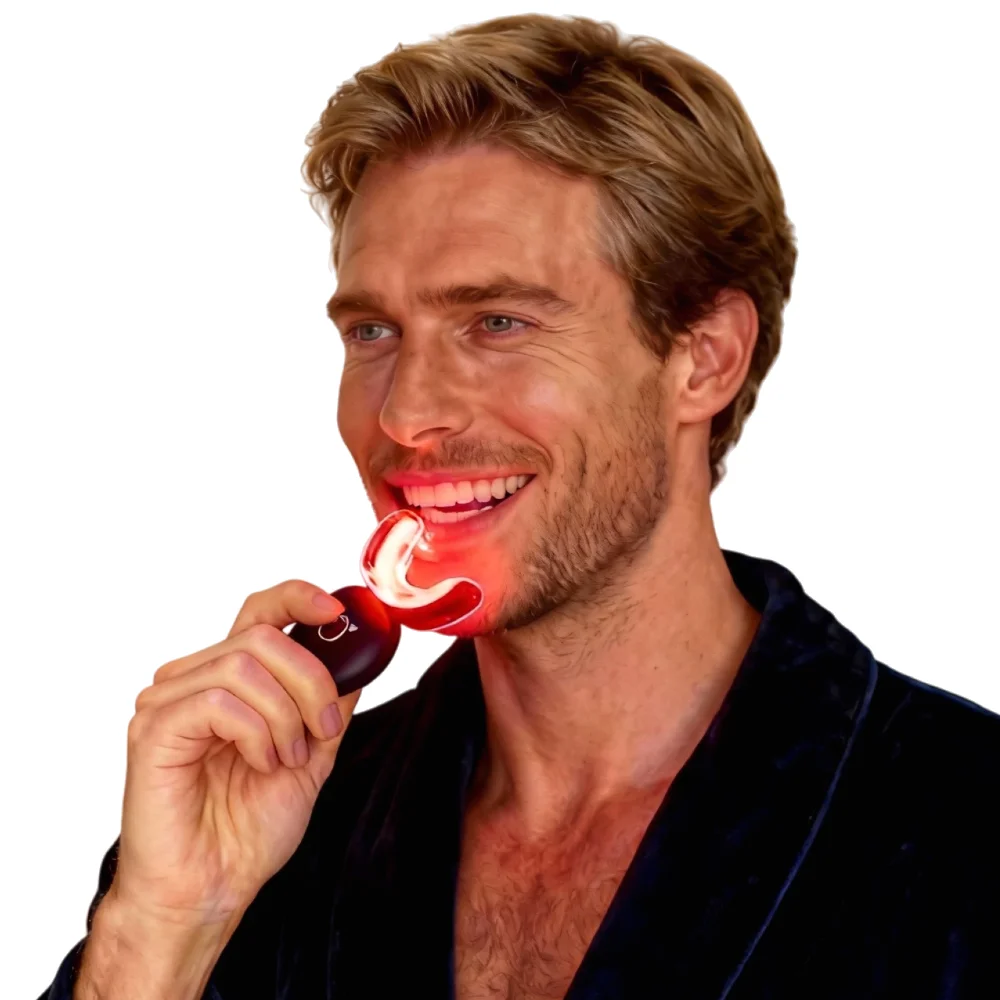 Dual Red Blue Light Oral Therapy Device for Immediate Relief of Tooth Pain, Sensitive & Swollen Gums
Dual Red Blue Light Oral Therapy Device for Immediate Relief of Tooth Pain, Sensitive & Swollen Gums