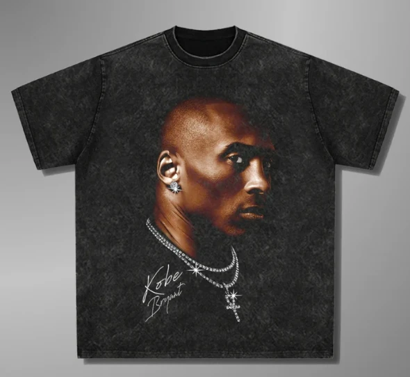 Summer Classic Retro Washed Crew Neck T-shirt Y2kNBA Star Lithographic Print T-shirt Large Size Men's and Women's Top T-shirt
Summer Classic Retro Washed Crew Neck T-shirt Y2kNBA Star Lithographic Print T-shirt Large Size Men's and Women's Top T-shirt