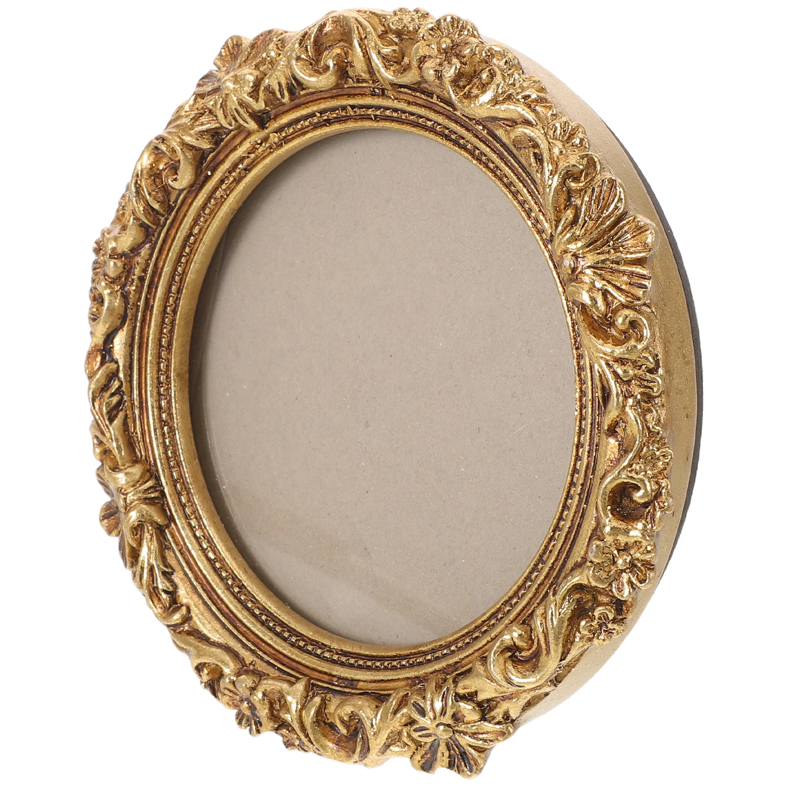 Round Resin Photo Frame Vintage Ornate Style Circular Tabletop Standing French Country European Decorative Picture Frame
Round Resin Photo Frame Vintage Ornate Style Circular Tabletop Standing French Country European Decorative Picture Frame