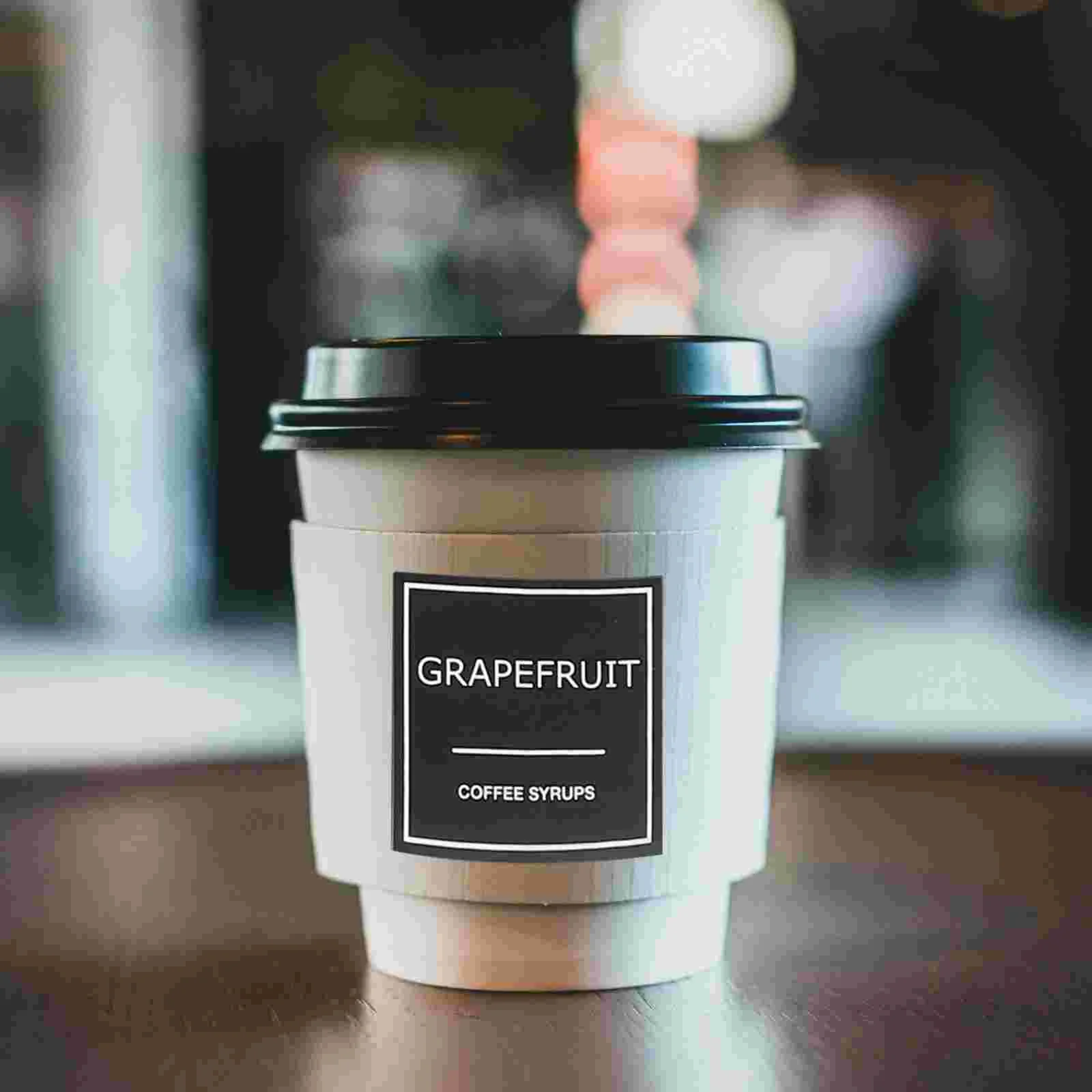 3 Sheets Syrup Coffee Label Sticker Cart Essentials for Containers Water Proof Station Shop Kitchen Labels White Stickers
3 Sheets Syrup Coffee Label Sticker Cart Essentials for Containers Water Proof Station Shop Kitchen Labels White Stickers