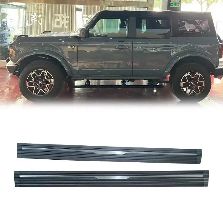 Gobison 2021+ High Quality Auto Body Kit Electric Side Step Running Board for Ford Bronco Accessories
Gobison 2021+ High Quality Auto Body Kit Electric Side Step Running Board for Ford Bronco Accessories