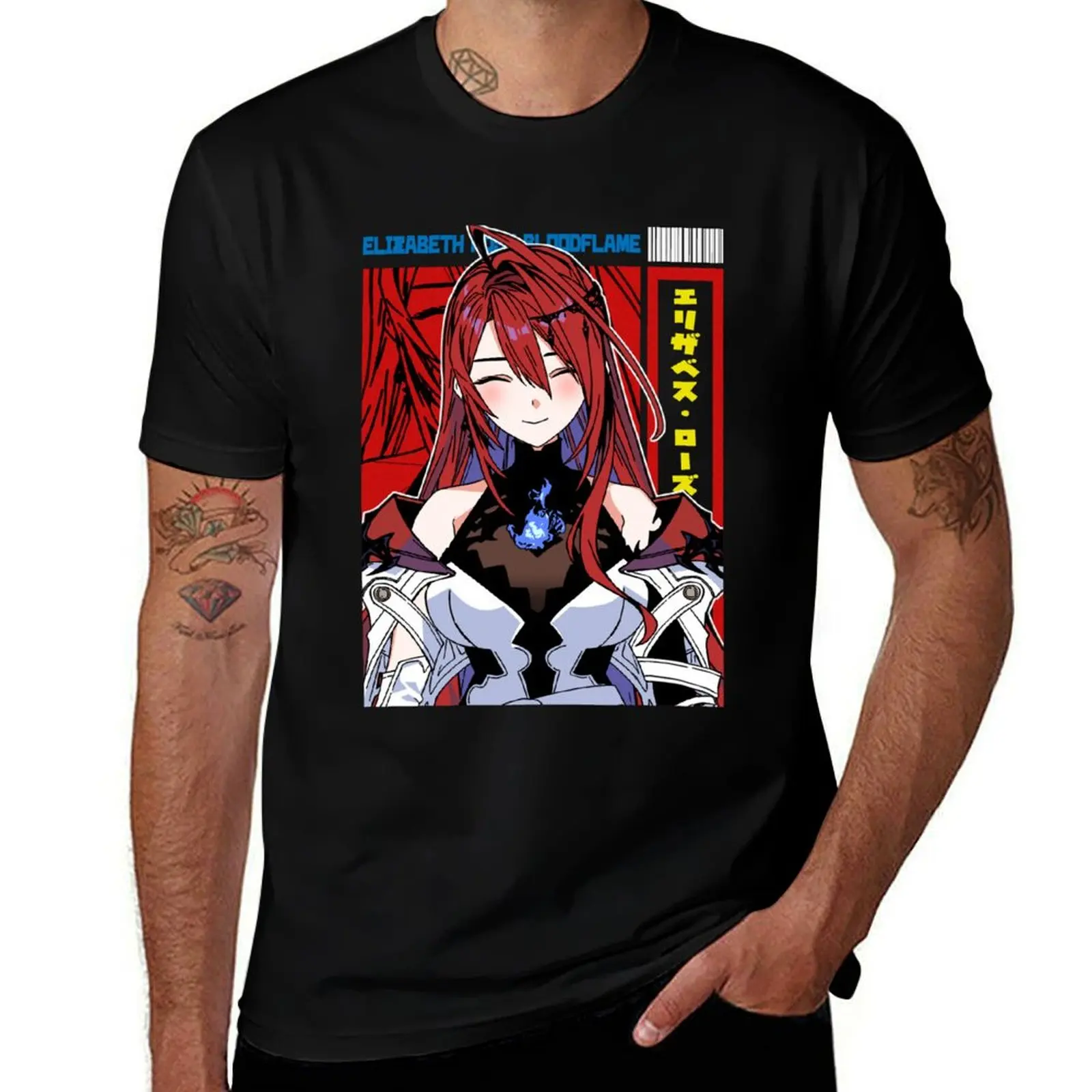 Elizabeth Rose Bloodflame - Justice T-Shirt anime t shirts aesthetic clothes blanks customizeds men clothing
Elizabeth Rose Bloodflame - Justice T-Shirt anime t shirts aesthetic clothes blanks customizeds men clothing