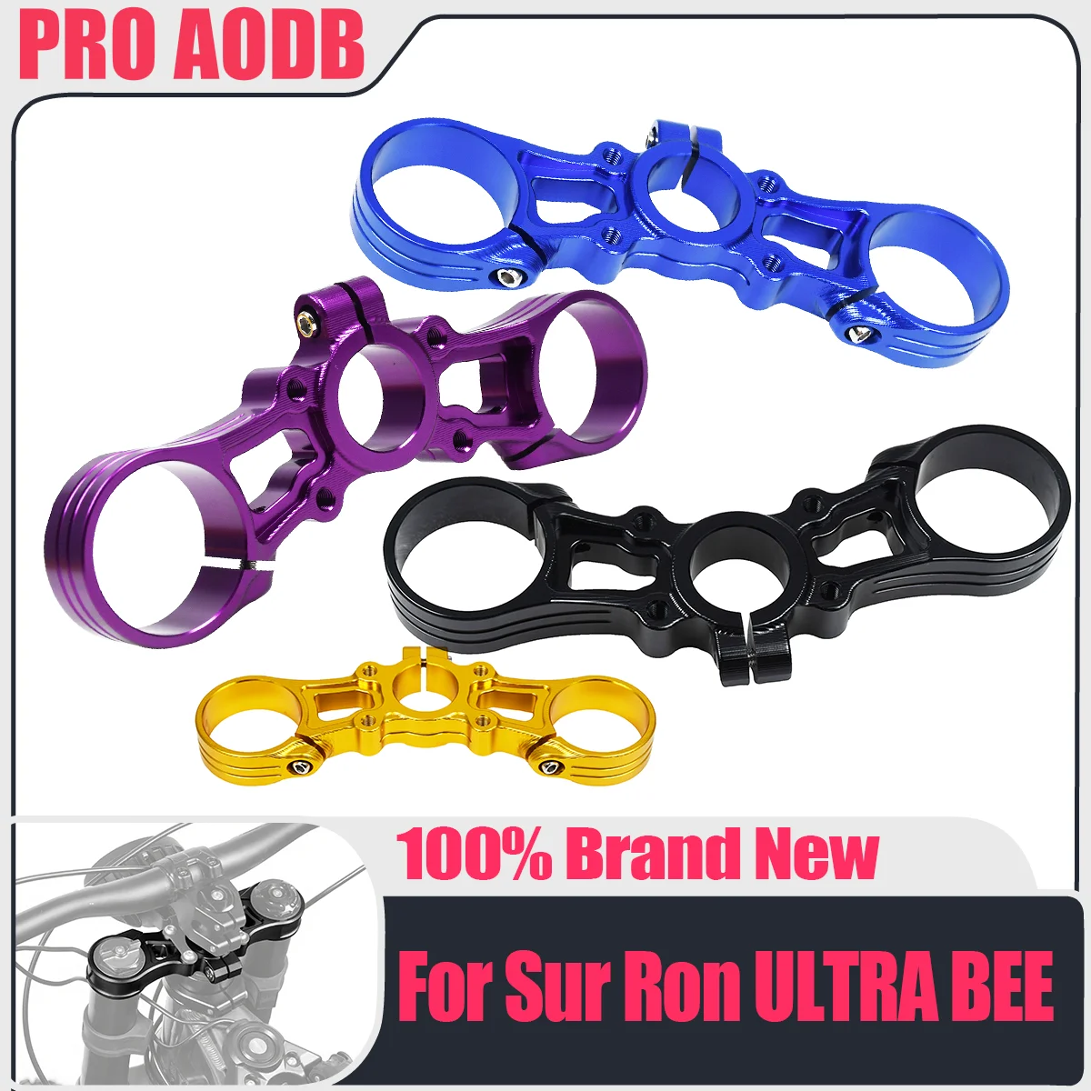 For Surron light bee S For Light Bee X S Motocross Motorized Bike Pit Bike Uplink Board Enduro CNC Upper Triple Clamp Modified
For Surron light bee S For Light Bee X S Motocross Motorized Bike Pit Bike Uplink Board Enduro CNC Upper Triple Clamp Modified