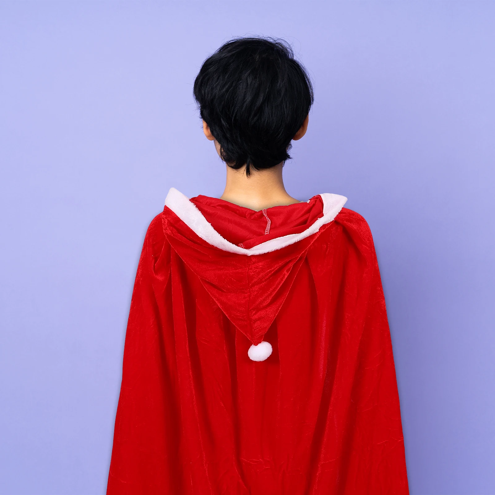 Christmas Cape Velvet Hooded Cloak 90cm Velvet Cloak Adult Kids Santa Costume Party Xmas Festive Attire Holiday
Christmas Cape Velvet Hooded Cloak 90cm Velvet Cloak Adult Kids Santa Costume Party Xmas Festive Attire Holiday
