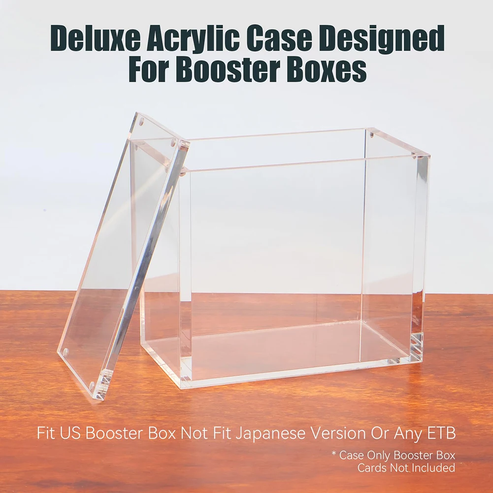 Acrylic Clear Dustproof Storage Box With Secure Magnetic Cover For Organizing And Displaying Collectible Dolls And Game Cards
Acrylic Clear Dustproof Storage Box With Secure Magnetic Cover For Organizing And Displaying Collectible Dolls And Game Cards