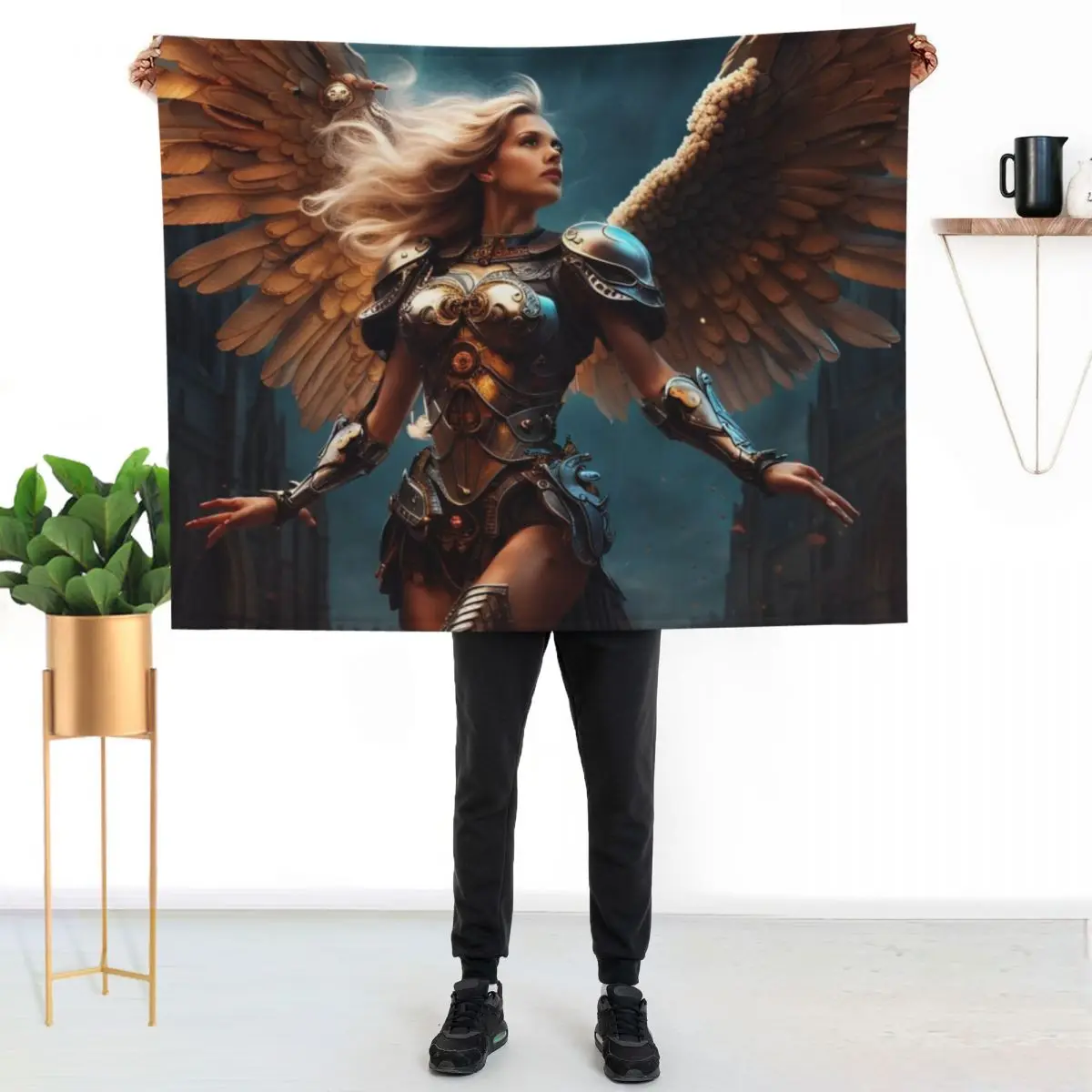 Armored Angel Throw Blanket Cozy Throw Blanket Birthday Gift for Him Her
Armored Angel Throw Blanket Cozy Throw Blanket Birthday Gift for Him Her